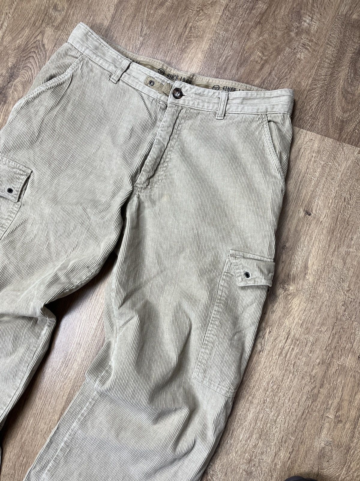 Other ➕ corduroy Sergio Tacchini 80s/90s loose pants skate y2k Size US 32 / EU 48 - 3 Thumbnail