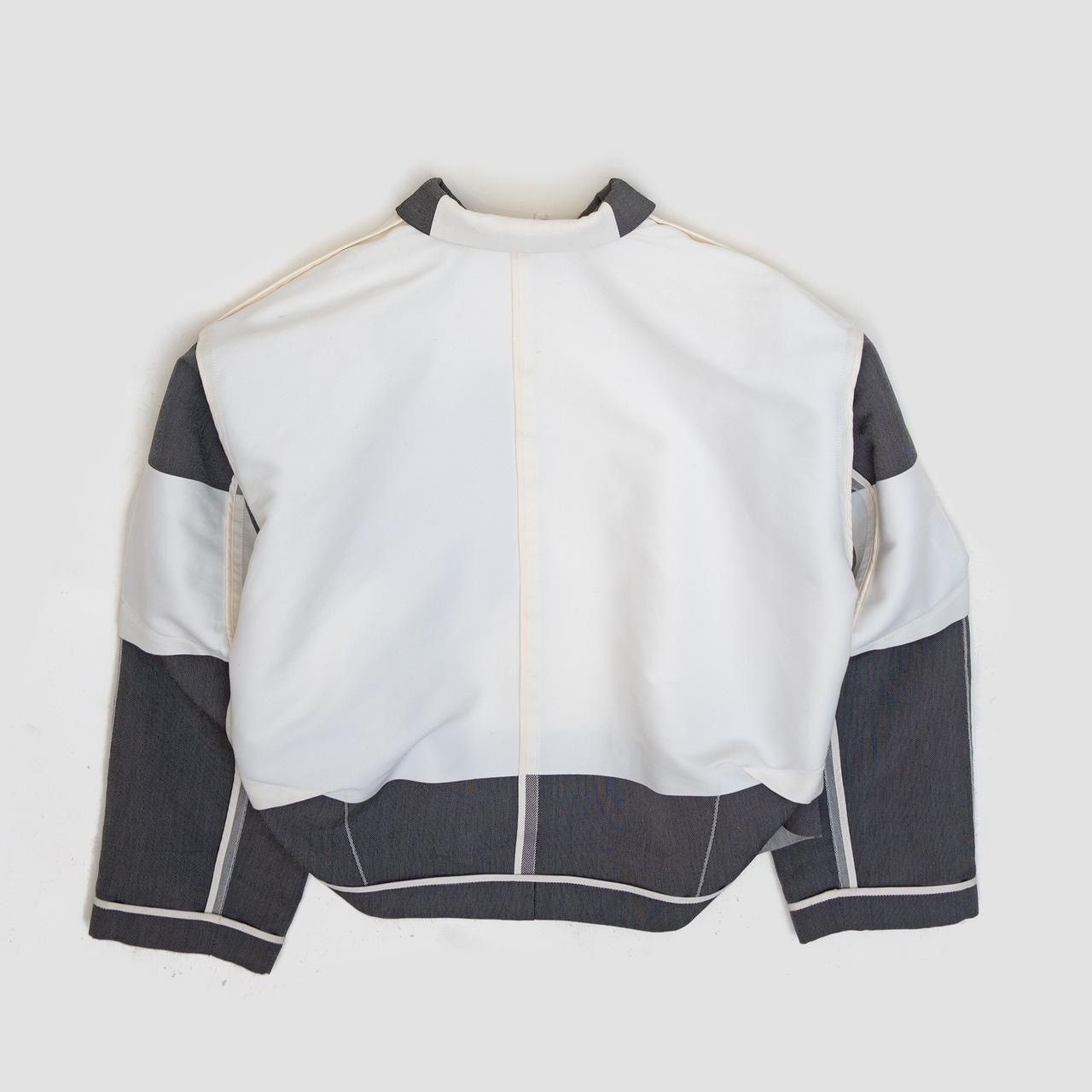 Issey Miyake A-POC spring summer 2005 Cropped Hybrid Jacket Unisex Size US S / EU 44-46 / 1 - 2 Thumbnail
