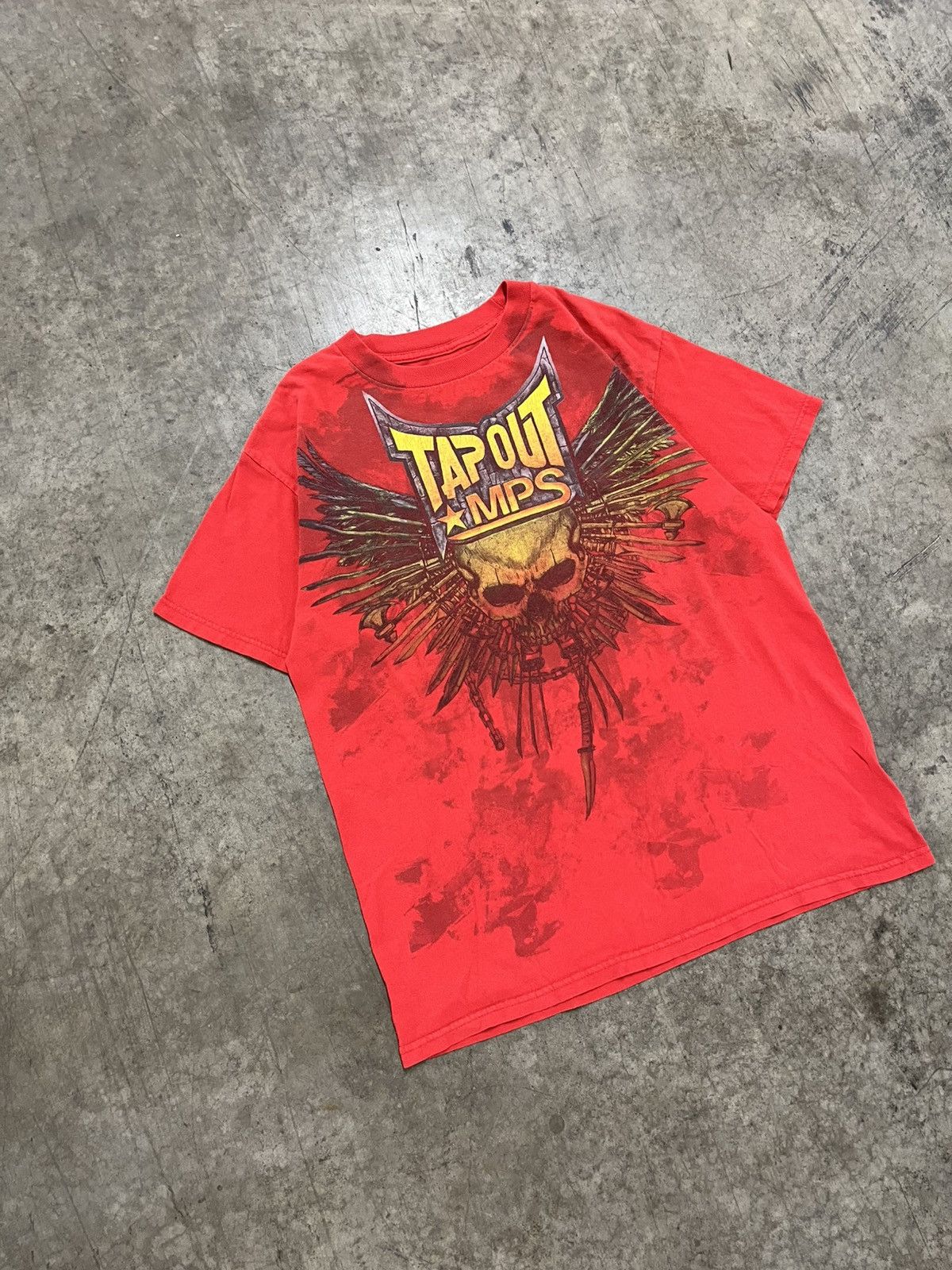 Tapout × Vintage Tapout y2k grunge tee shirt hype rare skater opium Size US M / EU 48-50 / 2 - 4 Thumbnail