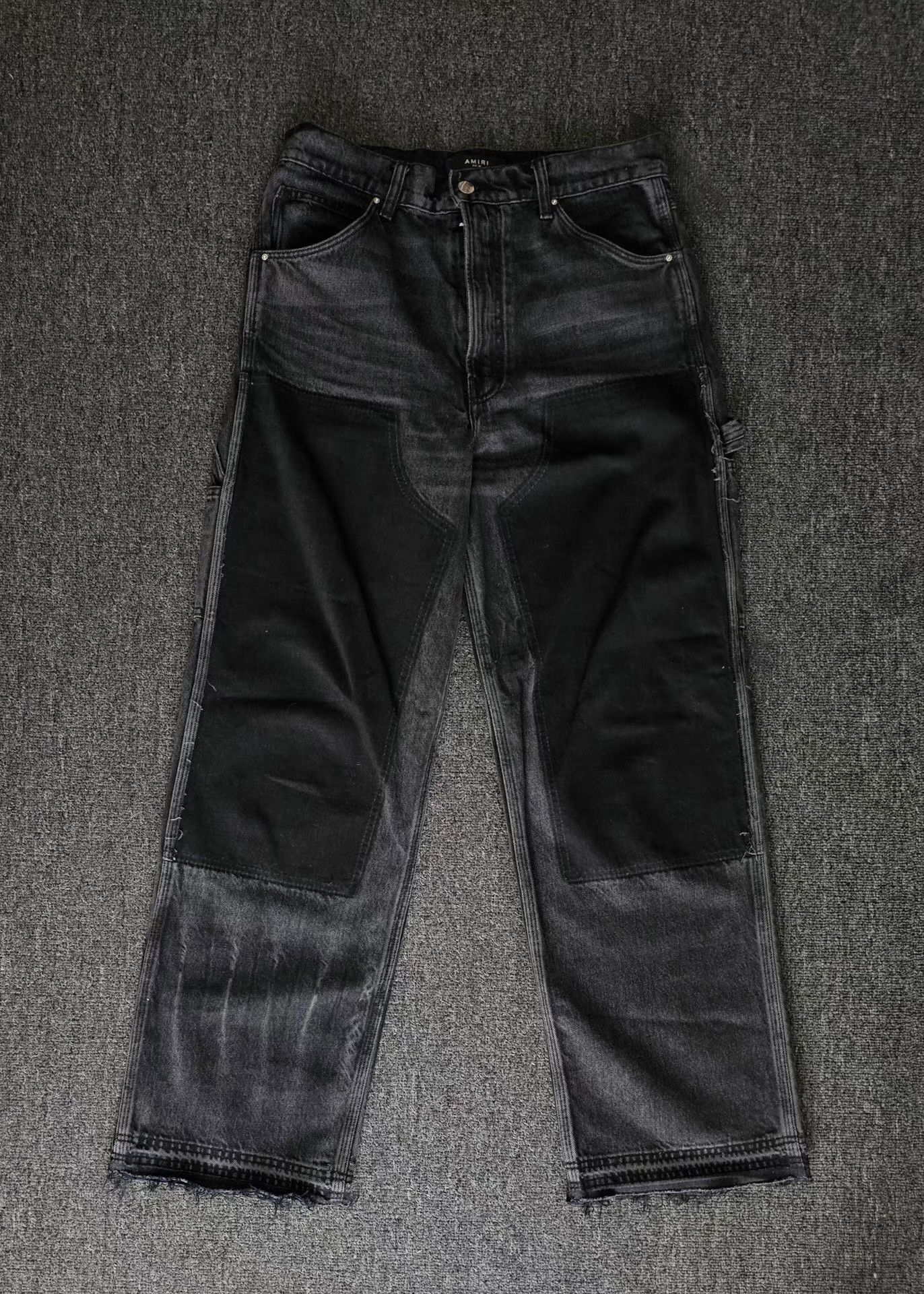 Amiri Amiri Wide-Leg Cargo Jeans Size US 32 / EU 48 - 1 Thumbnail