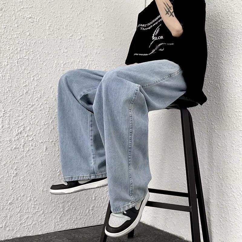 Vintage Streetwear Basic Style Baggy Jeans Size US 29 - 4 Thumbnail
