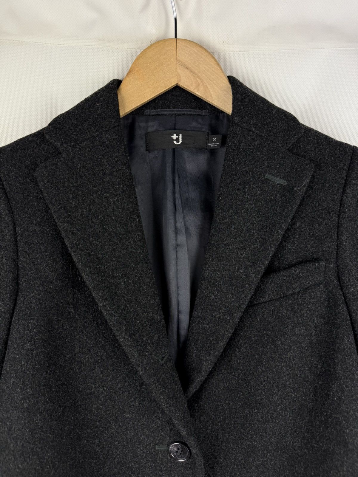 Jil Sander × Uniqlo +J Jil Sander Uniqlo Ladies Single Breasted Wool Coat Jacket Size S / US 4 / IT 40 - 9 Thumbnail