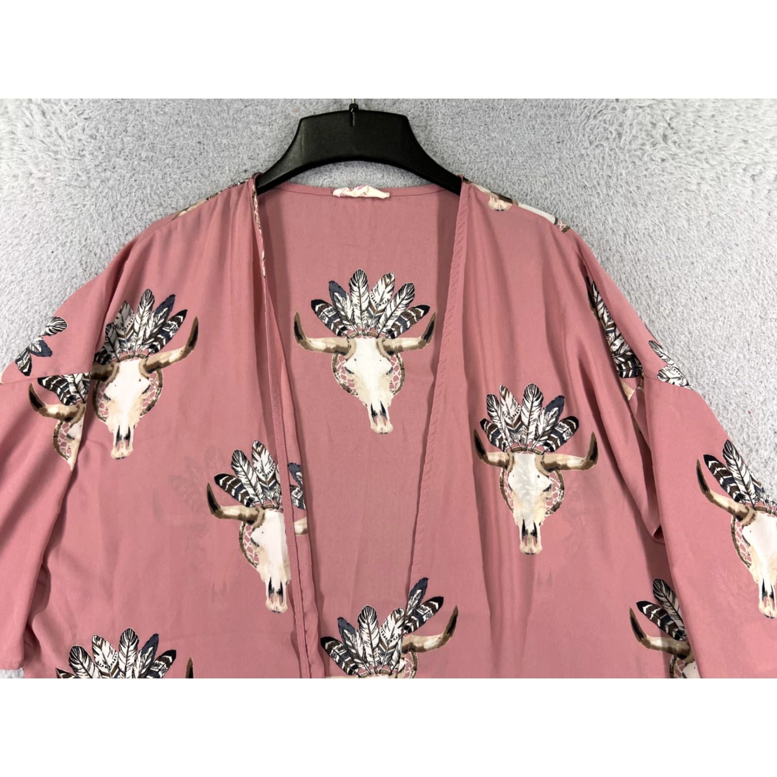Native Dream Catcher Peach Love Shirt Womens Small Pink Southwest Native Dream Catcher Wrap Polyester Size S / US 4 / IT 40 - 7 Thumbnail