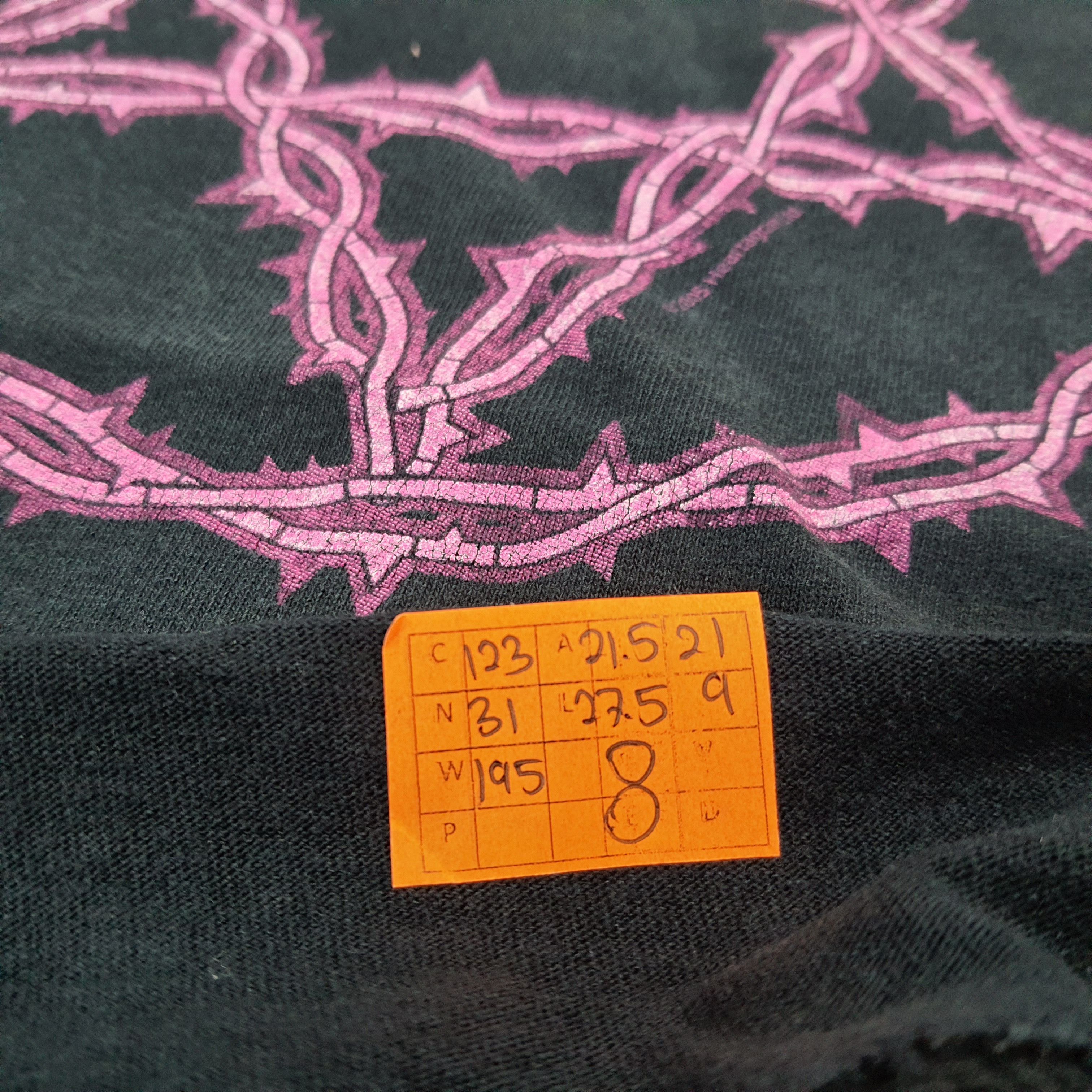 Band Tees × Vintage Vintage HIM 2005 Rock Band Tour T-shirt Size US L / EU 52-54 / 3 - 9 Thumbnail