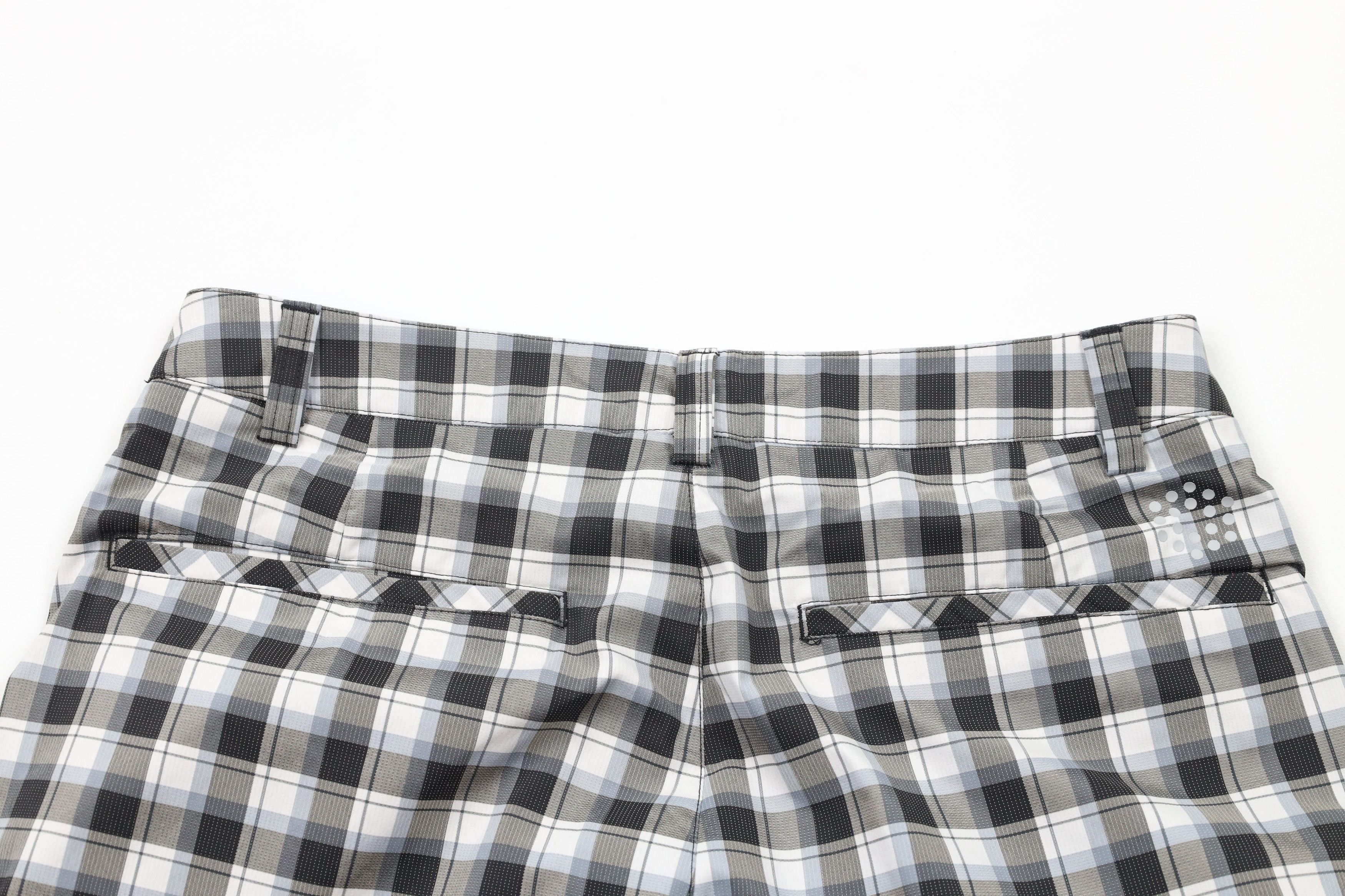 Puma × Vintage Puma Golf Cell Fowler Stretch Golfing Chino Shorts Plaid Size US 30 / EU 46 - 10 Thumbnail