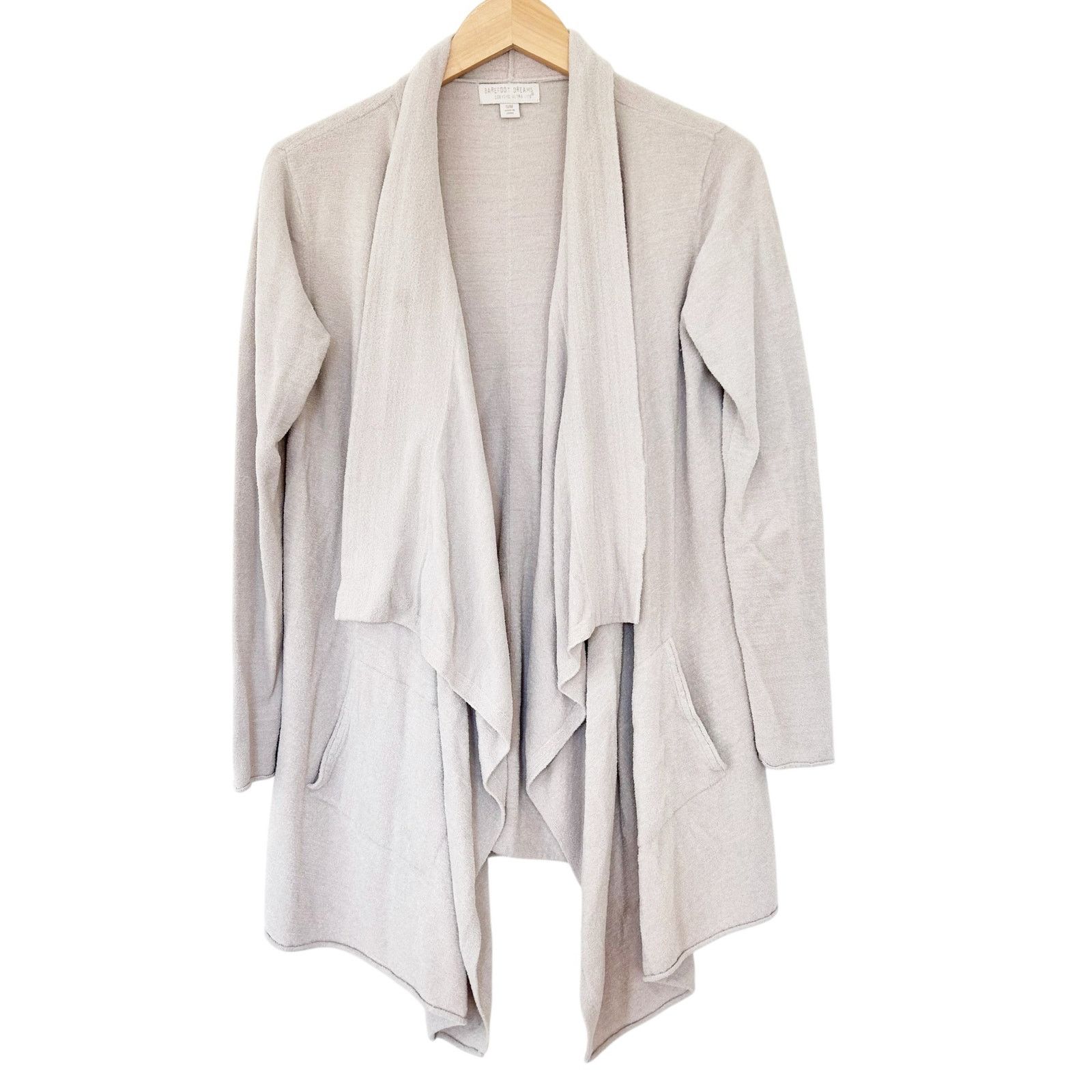 Other Barefoot Dreams Cozychic Ultra Lite Cream Cardigan Sz S/M Size S / US 4 / IT 40 - 1 Thumbnail