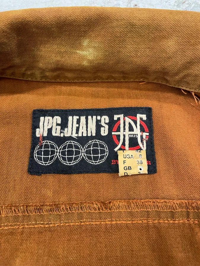 Jean Paul Gaultier Jean Paul Gaultier vintage Tie Dye Denim Jacket Size M / US 6-8 / IT 42-44 - 9 Thumbnail