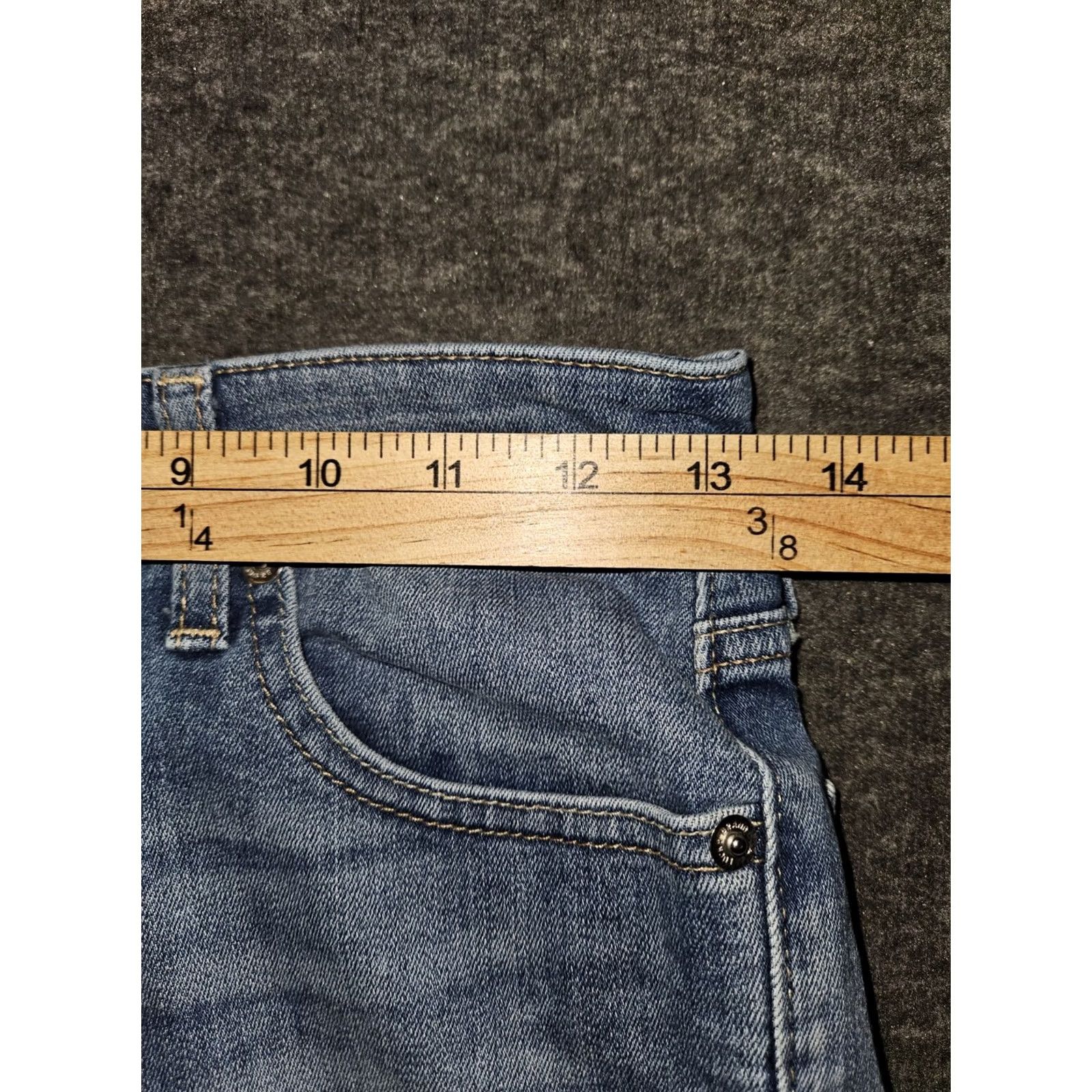 Lucky Brand Lucky Brand Bridgette Crop Jeans Women's 2/26 Button Fly Orta Premium Preppy 90s Size 26" / US 2 / IT 38 - 3 Thumbnail
