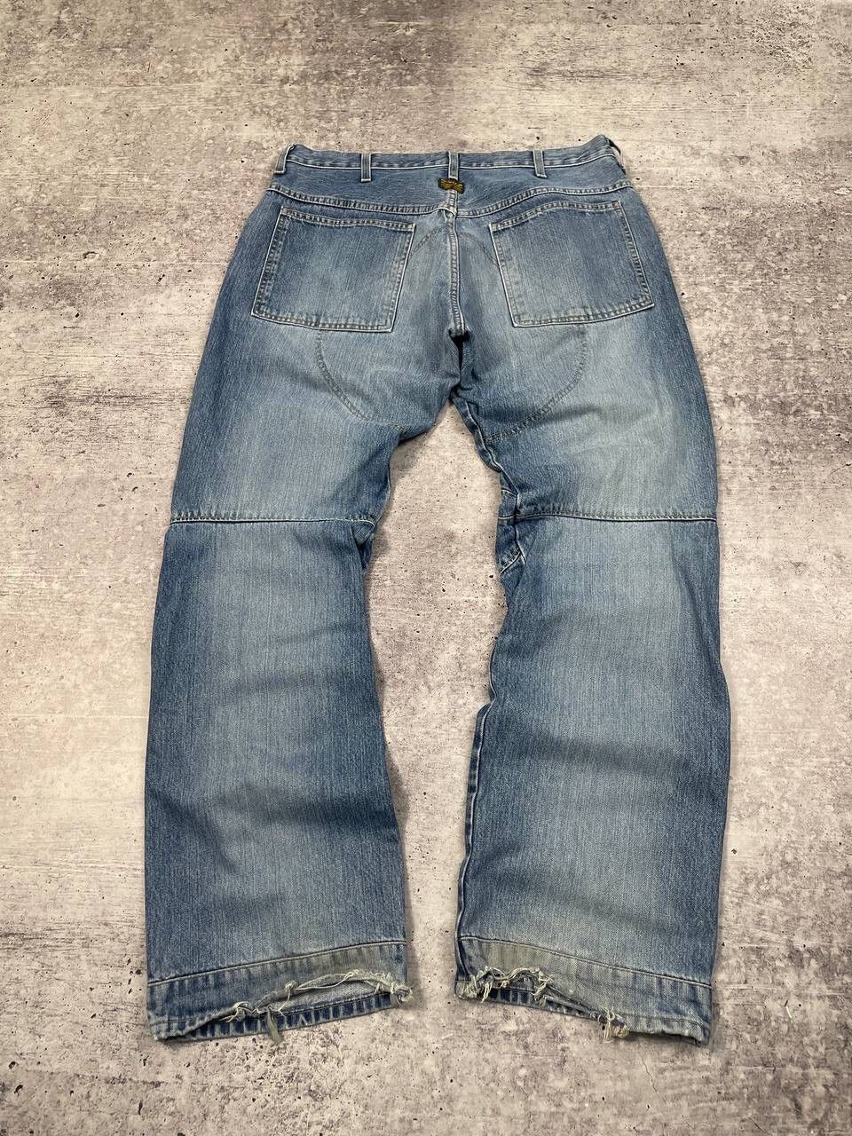 G-Star Vintage G Star Raw Denim Jeans Biker Pants Y2K Size US 36 / EU 52 - 2 Thumbnail