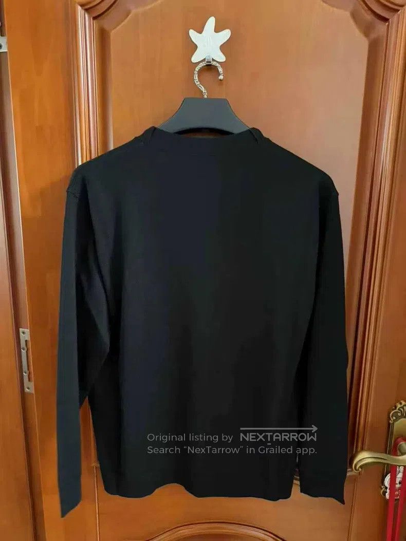 Loewe Loewe Blue Logo Wool Cardigan Size S / US 4 / IT 40 - 2 Thumbnail