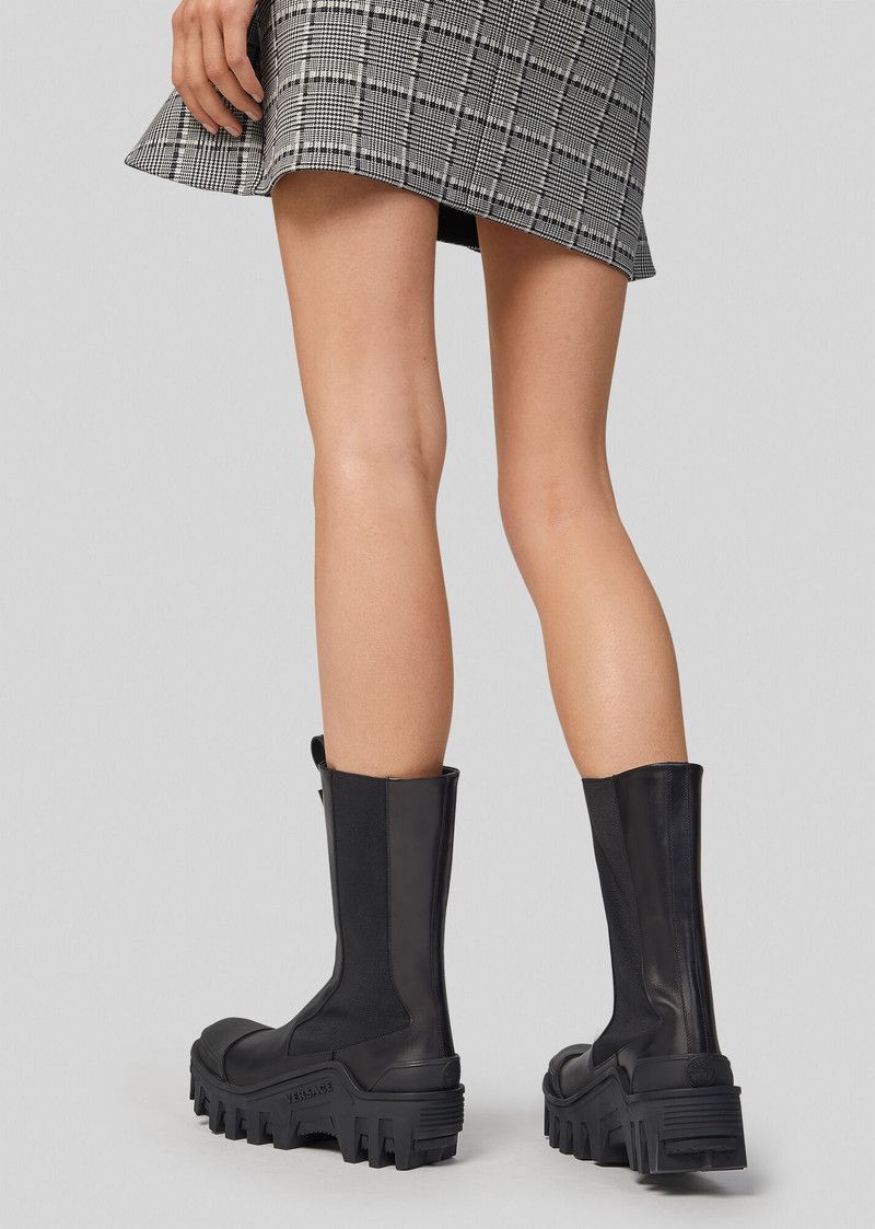 Versace o1y0226 Ankle Boots in Black Size US 7 / IT 37 - 5 Thumbnail