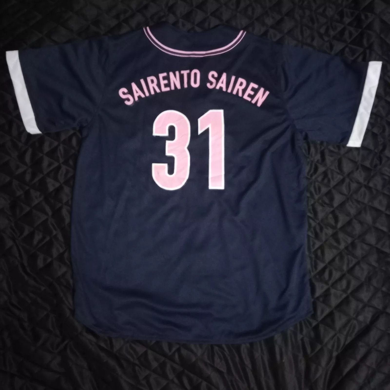 Band Tees × Japanese Brand Silent Siren Japanese Girl JPOP J-Rock Baseball Jersey Size US M / EU 48-50 / 2 - 3 Thumbnail