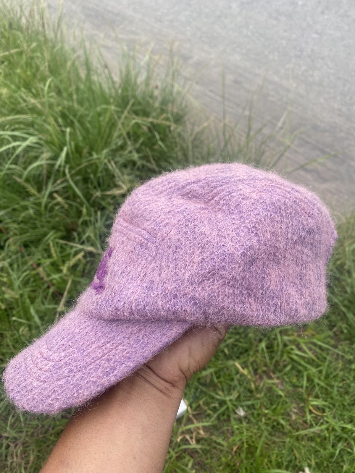 Von Dutch Von Dutch Mohair Fleece 5-Panel Hat Size ONE SIZE - 2 Thumbnail