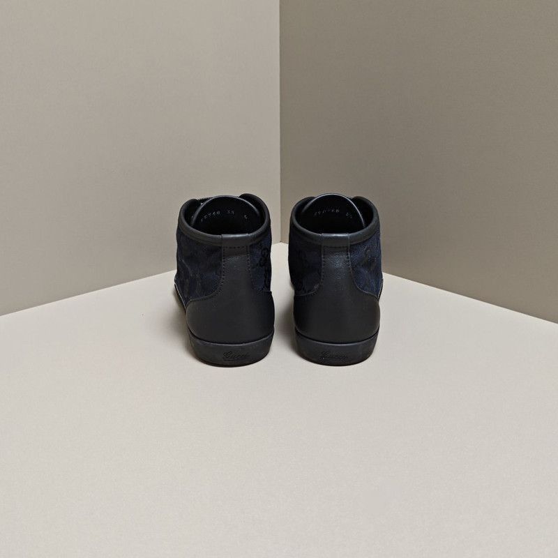 Gucci Gucci Black High-Top Fashion Sneakers for Women -2508 Size US 5 / IT 35 - 3 Thumbnail