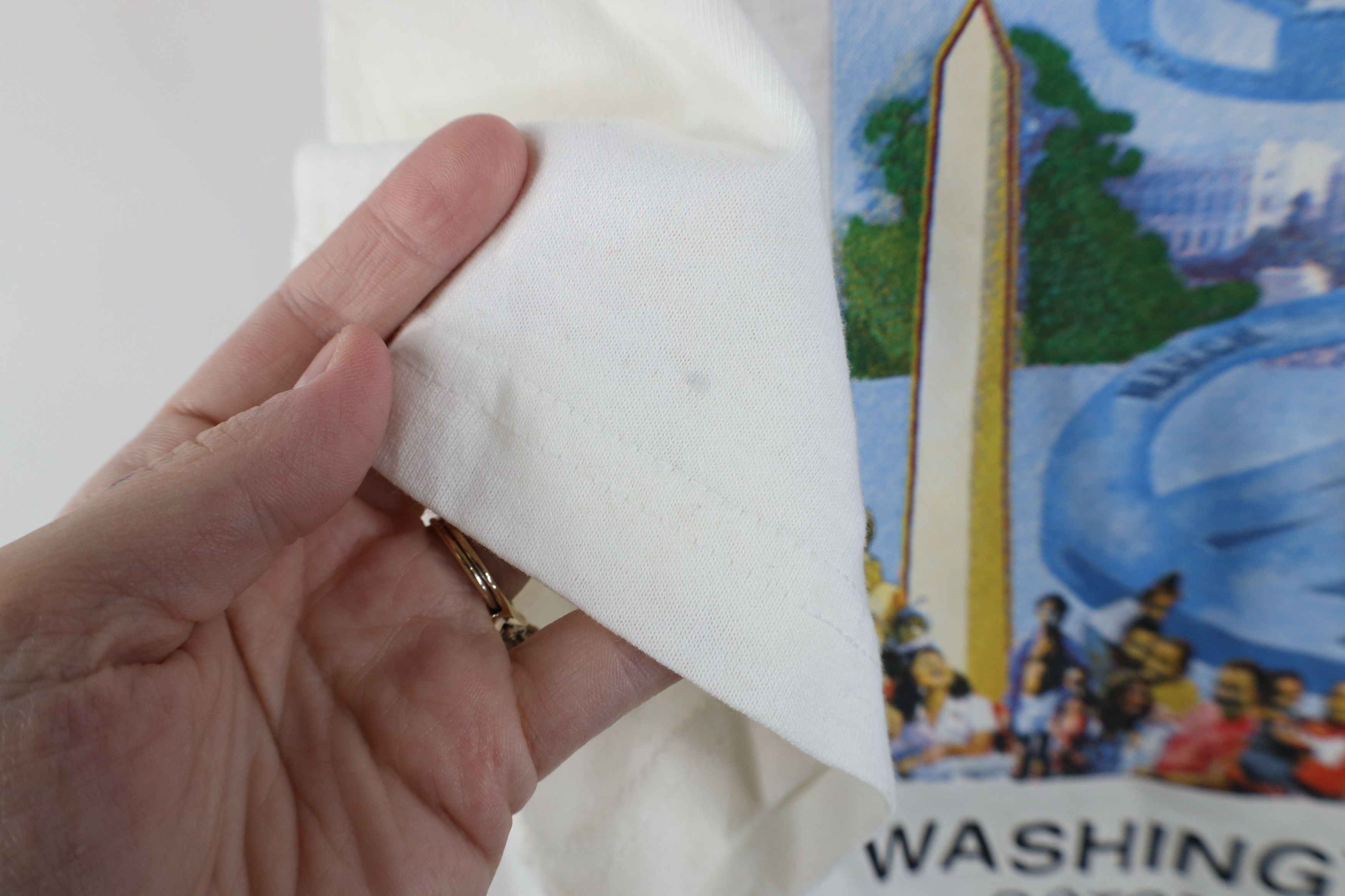 Vintage Vintage Y2K 2000 Million Family March Washington DC T-Shirt Size US XL / EU 56 / 4 - 9 Thumbnail