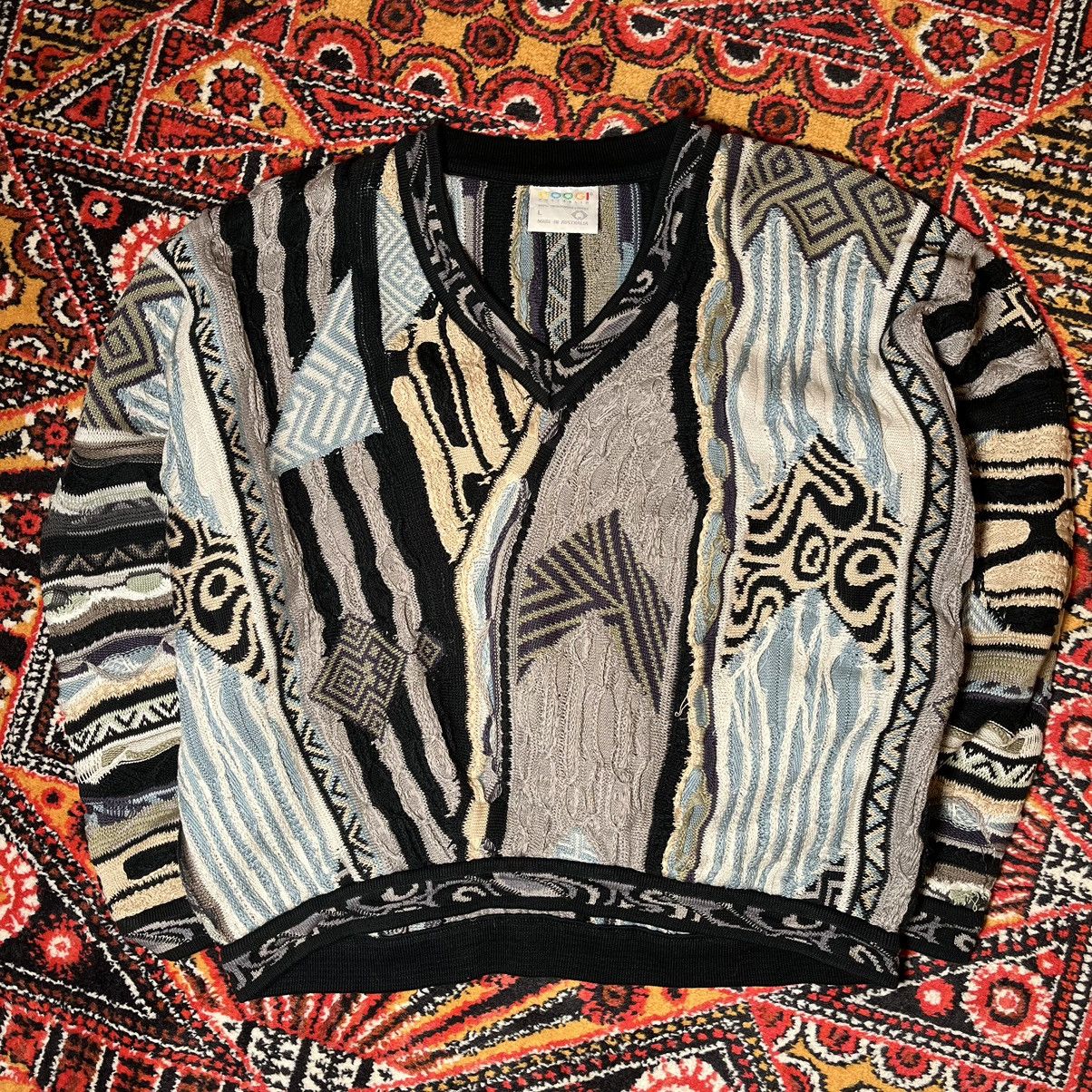 Coogi Rare Vintage Streetwear Stitched Sweater COOGI Size US L / EU 52-54 / 3 - 8 Thumbnail