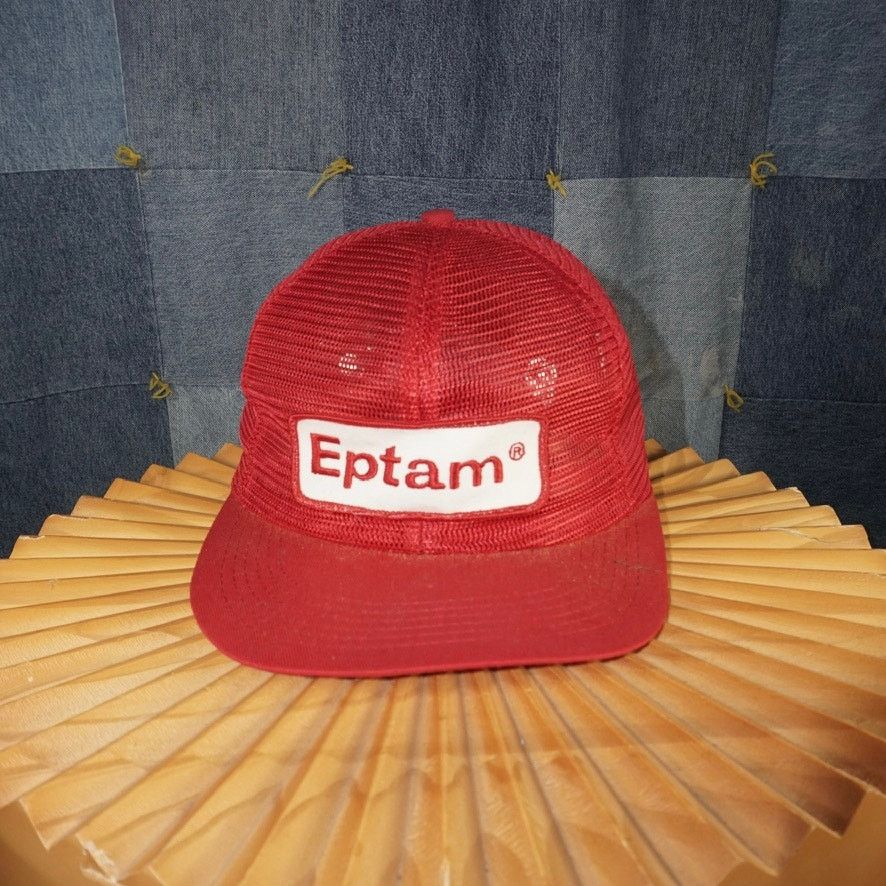 Vintage OSFA - Vintage Y2K EPTAM embroider Patch mesh 1990s hat Size ONE SIZE - 1 Thumbnail