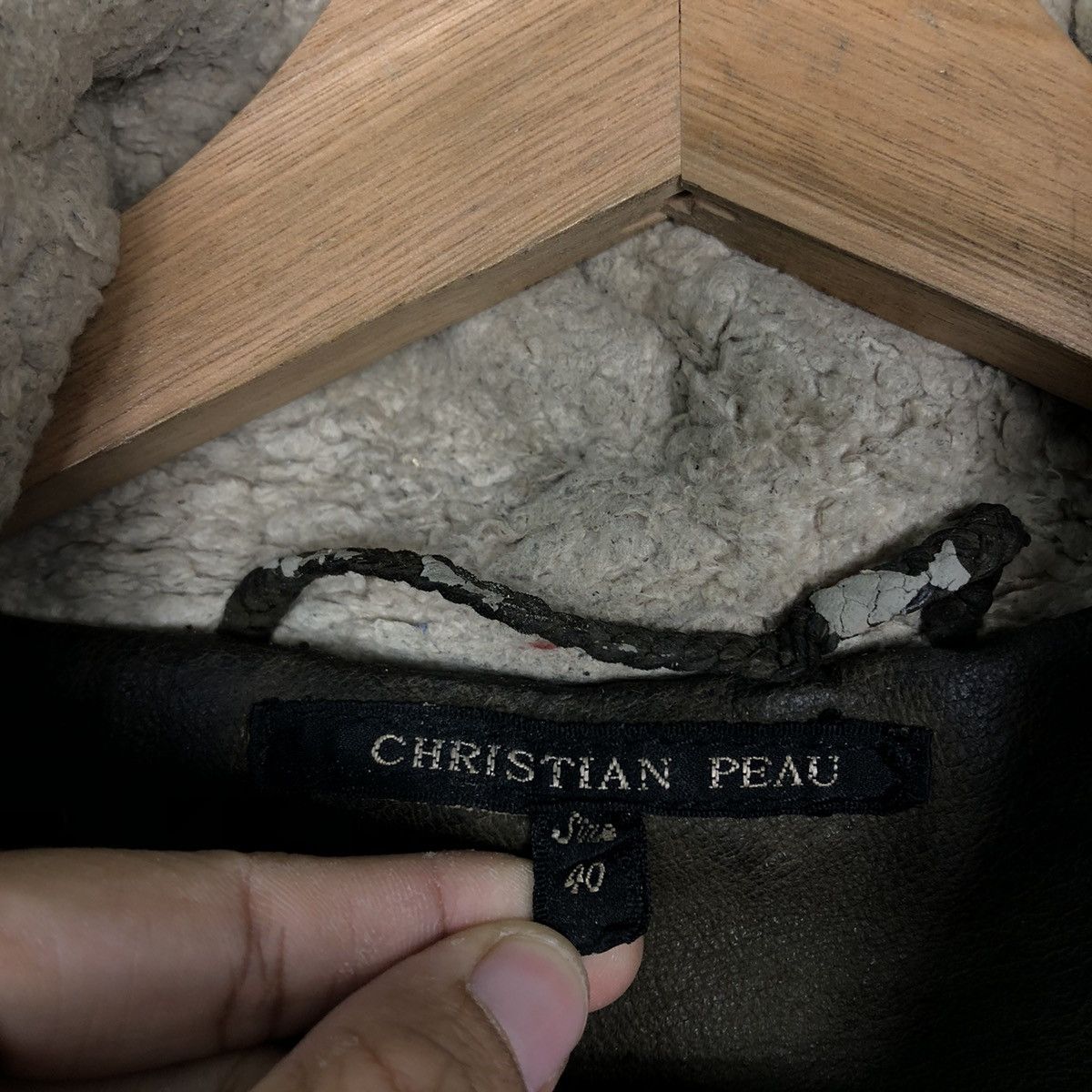 Japanese Brand 🔥90’s Biker Leather Jacket Christian Peau Size US M / EU 48-50 / 2 - 12 Thumbnail