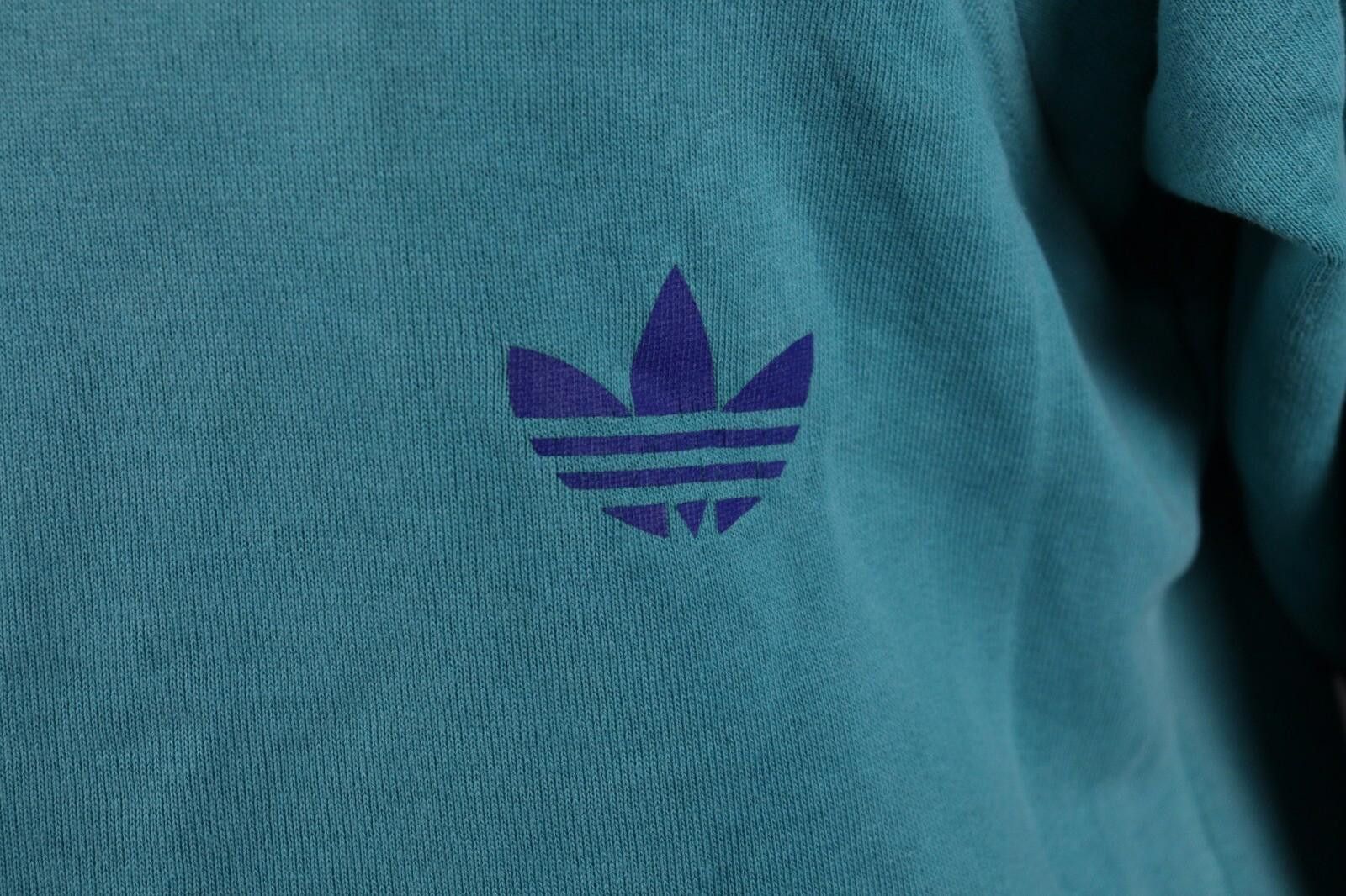 Adidas Adidas Green Vintage Sweater Size US 34 / I 44 / GB 34 Size US M / EU 48-50 / 2 - 4 Thumbnail