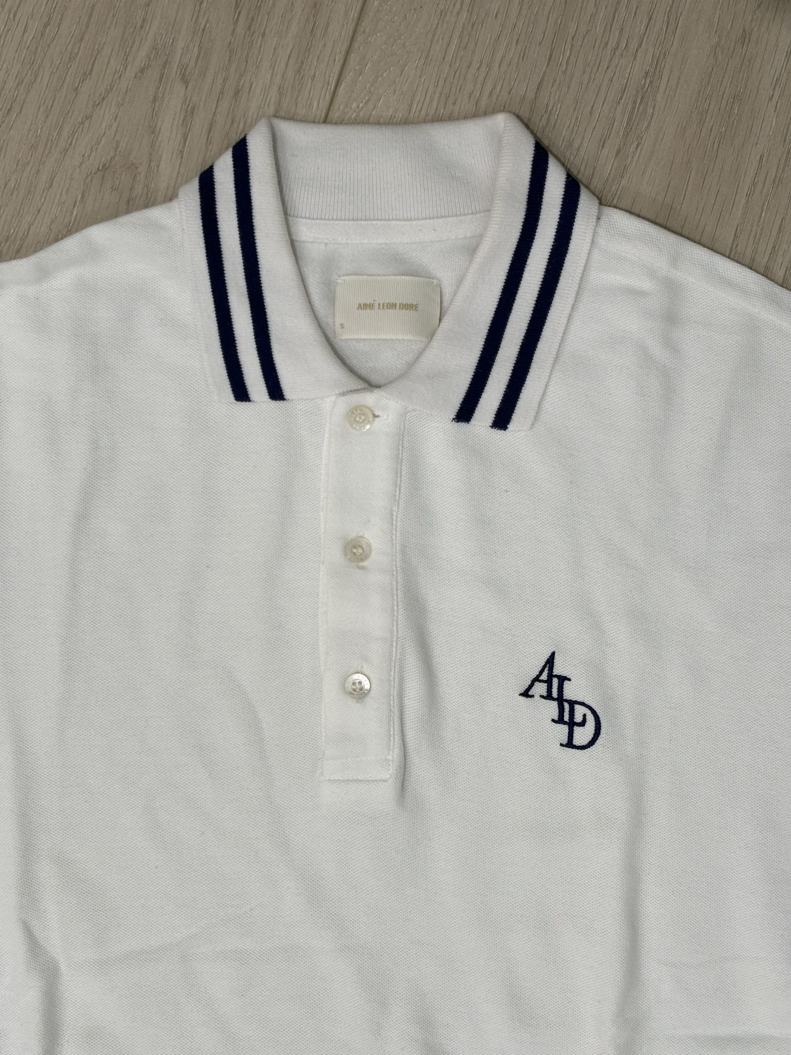 Aime Leon Dore Monogram Stripe Polo SS 2019 Size US S / EU 44-46 / 1 - 2 Thumbnail