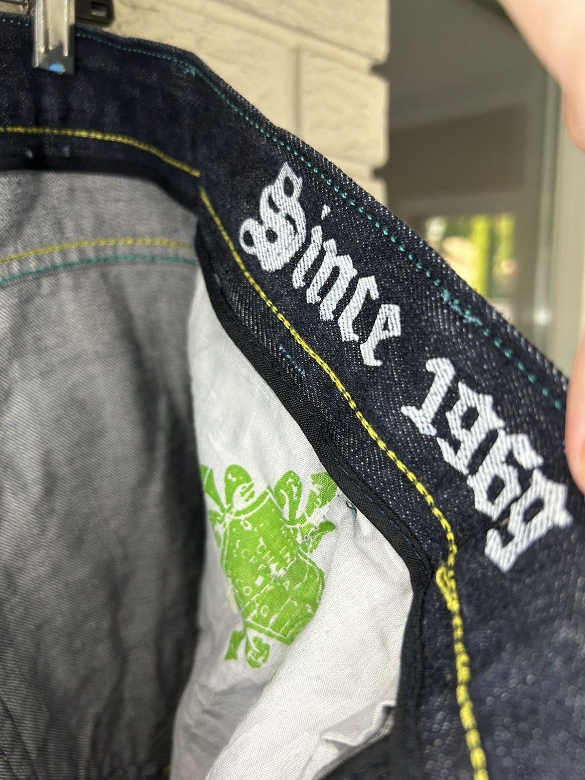 Coogi × Vintage Vintage Coogi Embroidered Baggy Denim Shorts Size US 35 - 9 Thumbnail