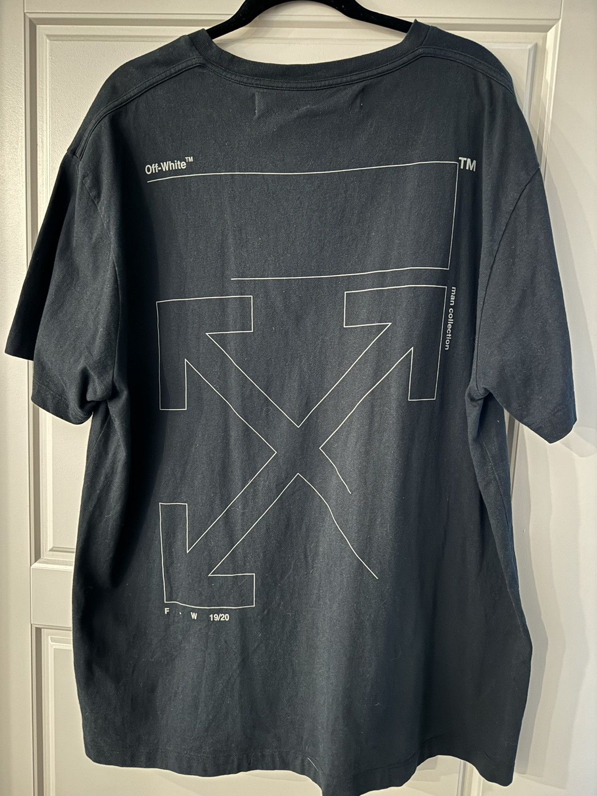 Off White Off White Unfinished Arrows T Shirt Size M fits L XL Grailed