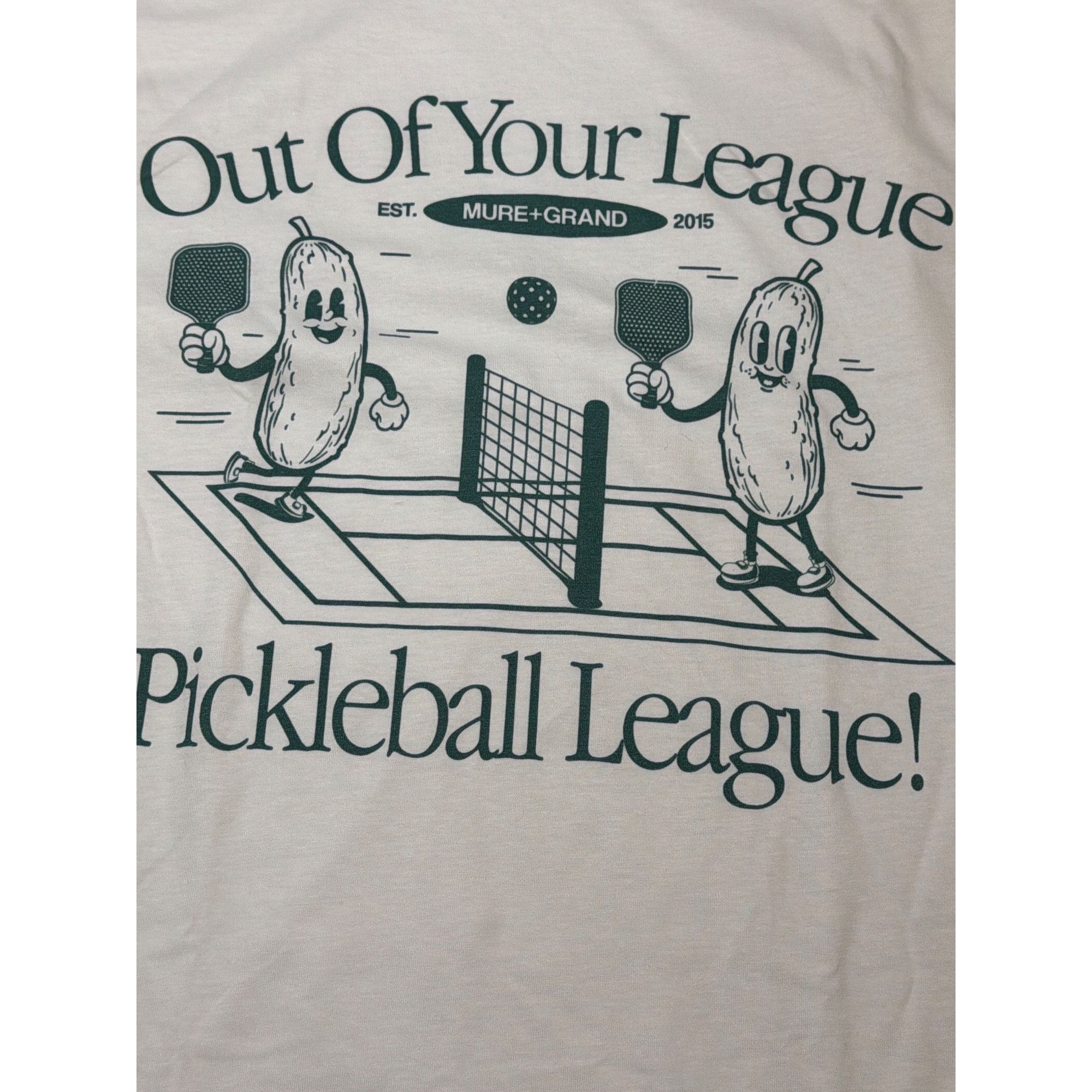 Other Out Of Your League Pickleball League Graphic Tee Mure Grand Size XL / US 12-14 / IT 48-50 - 2 Thumbnail