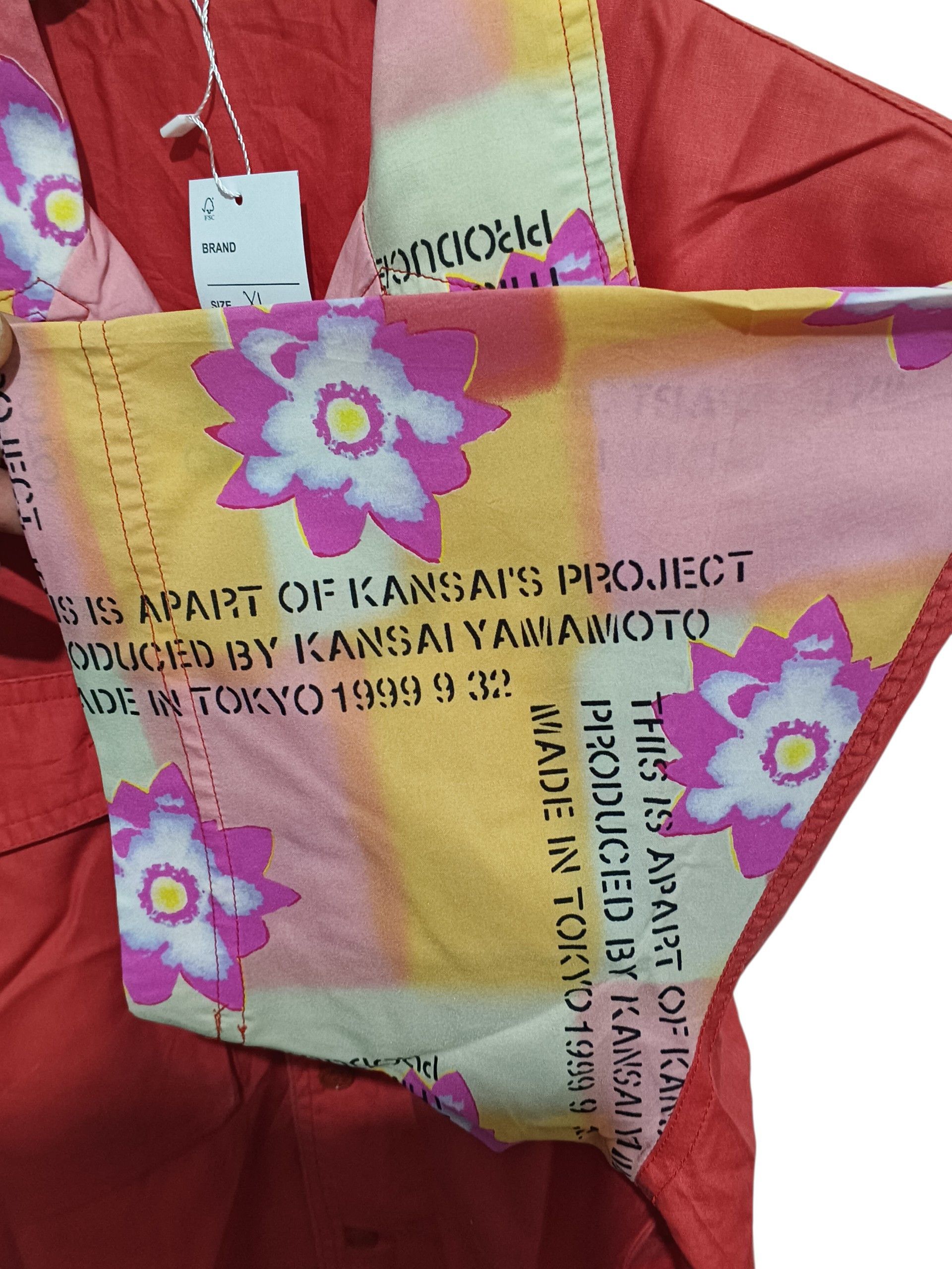 Kansai Yamamoto 💥Archive KANSAI YAMAMOTO 90's PROJECT SHIRT Size US S / EU 44-46 / 1 - 6 Thumbnail