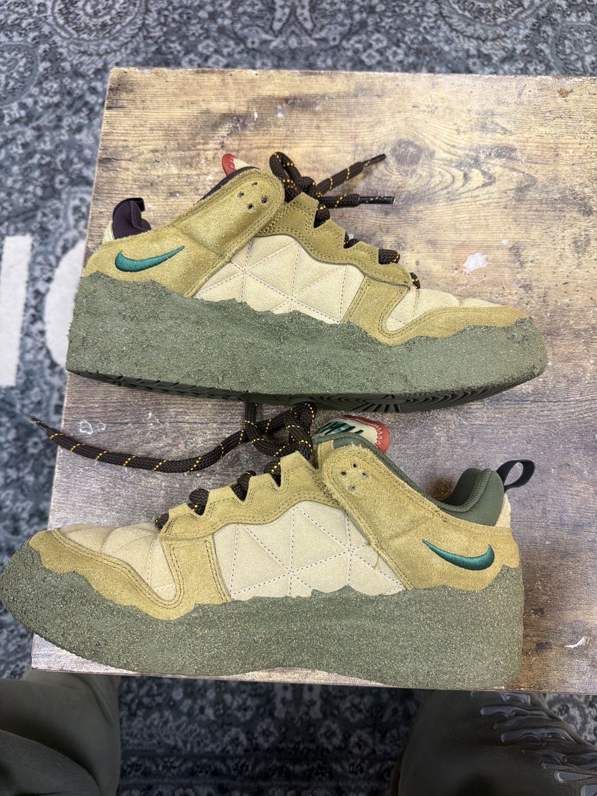 Cactus Plant Flea Market × Nike Nike x cactus plant flea market flea I mossy green Size US 12 / EU 45 - 3 Thumbnail