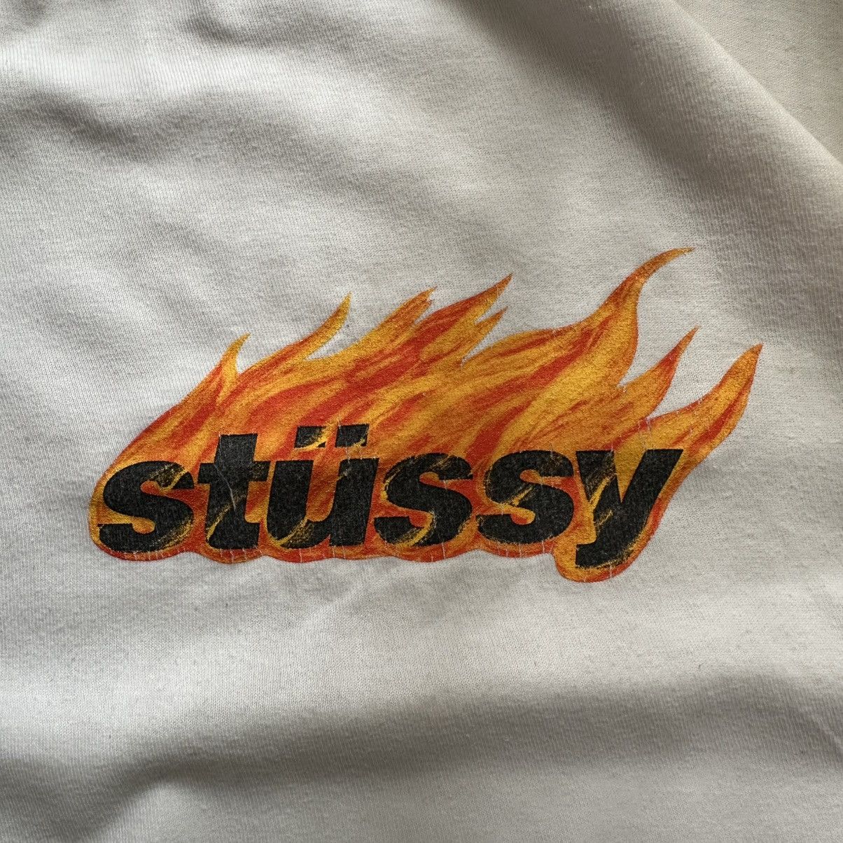 Stussy Stussy Flames T-Shirt rare y2k graphic supreme oversize Size US L / EU 52-54 / 3 - 4 Thumbnail