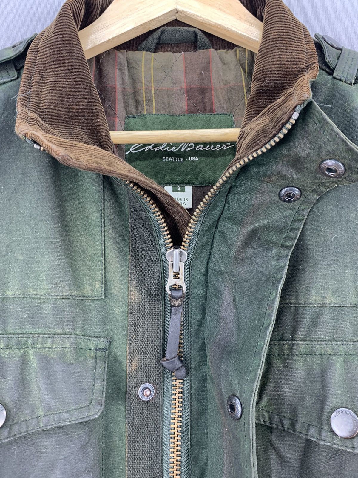 Eddie Bauer Vintage Eddie Bauer Waxed M-65 Field Jacket Size US M / EU 48-50 / 2 - 8 Thumbnail