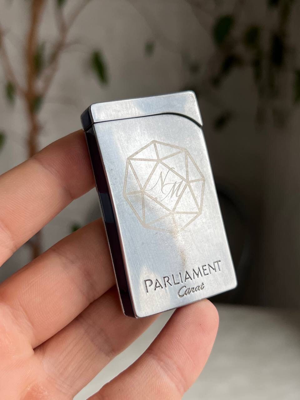 Japanese Brand × Vintage Y2K ELEGANCE PARLAMENT GEOMETRIC METAL HEAVY BIG LIGHTER Size ONE SIZE - 2 Thumbnail