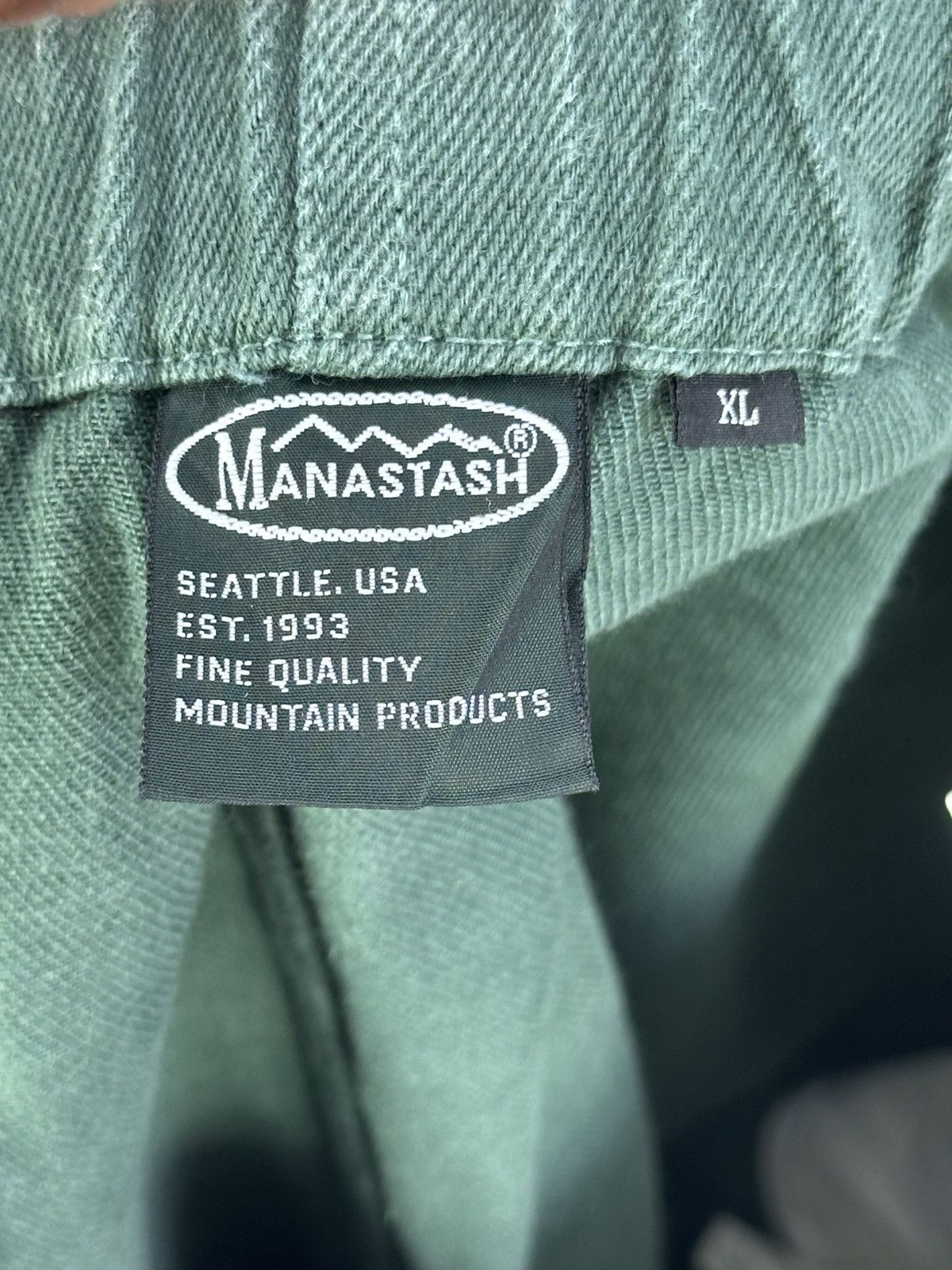 Manastash Manastash Olive Green Hemp Pants Size US 32 / EU 48 - 12 Thumbnail