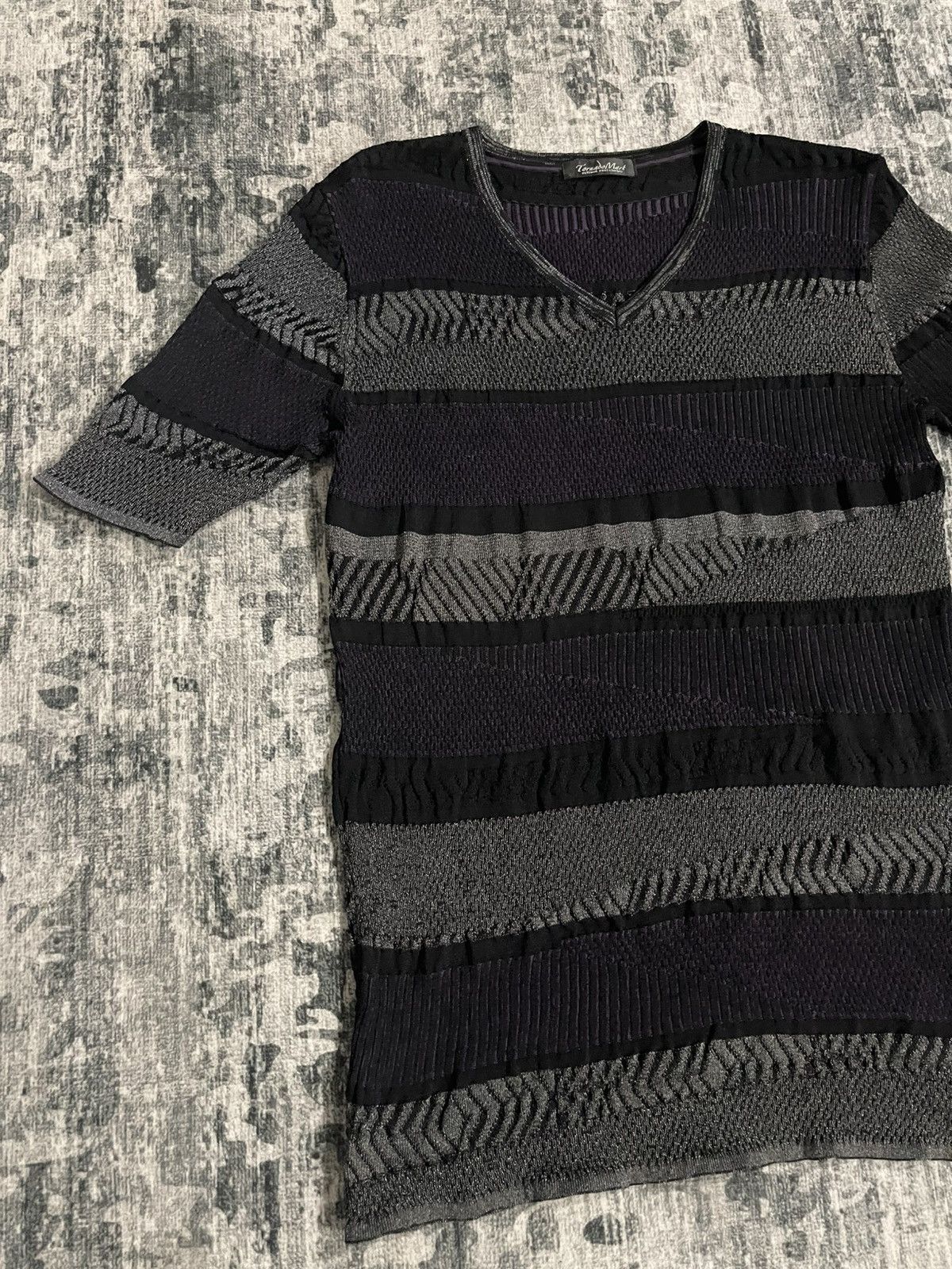 Tornado Mart Tornado Mart Short Sleeve Knit Size M / US 6-8 / IT 42-44 - 4 Thumbnail