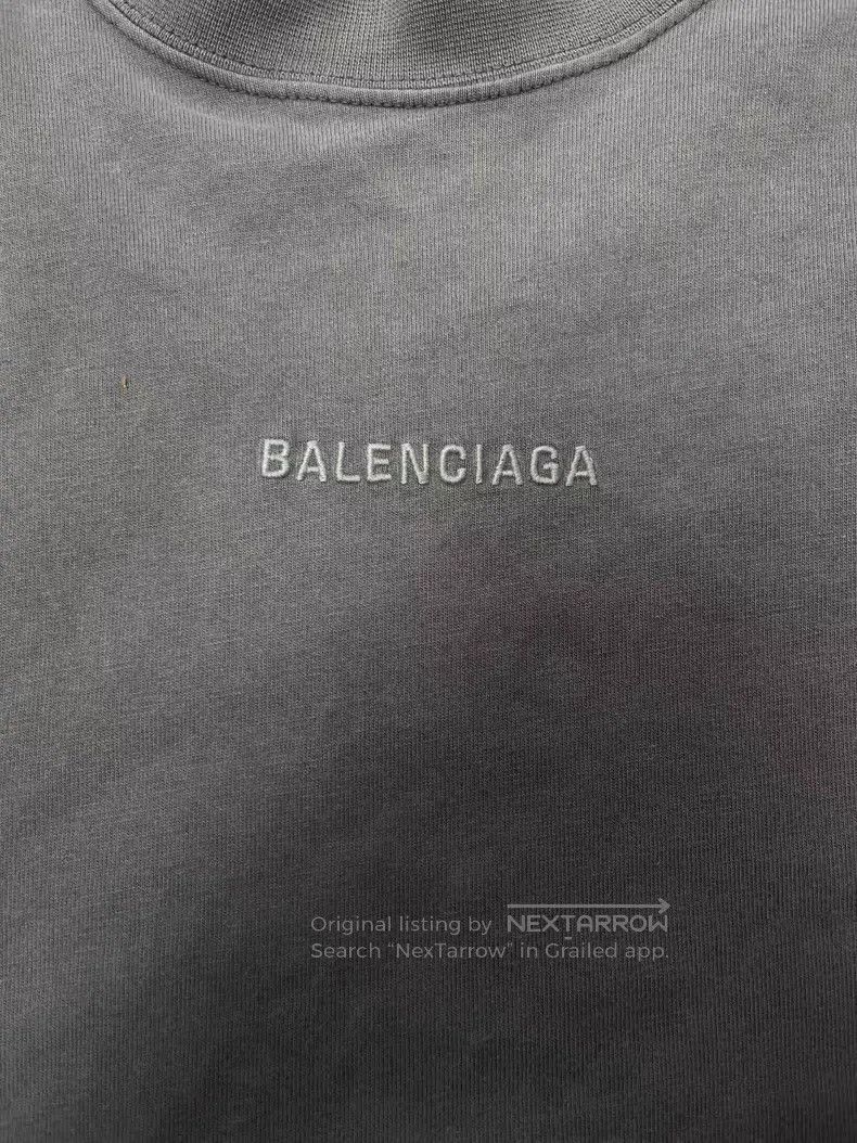 Balenciaga Balenciaga Letter Logo Print Round Neck Short Sleeve T-Shi Size US S / EU 44-46 / 1 - 3 Thumbnail