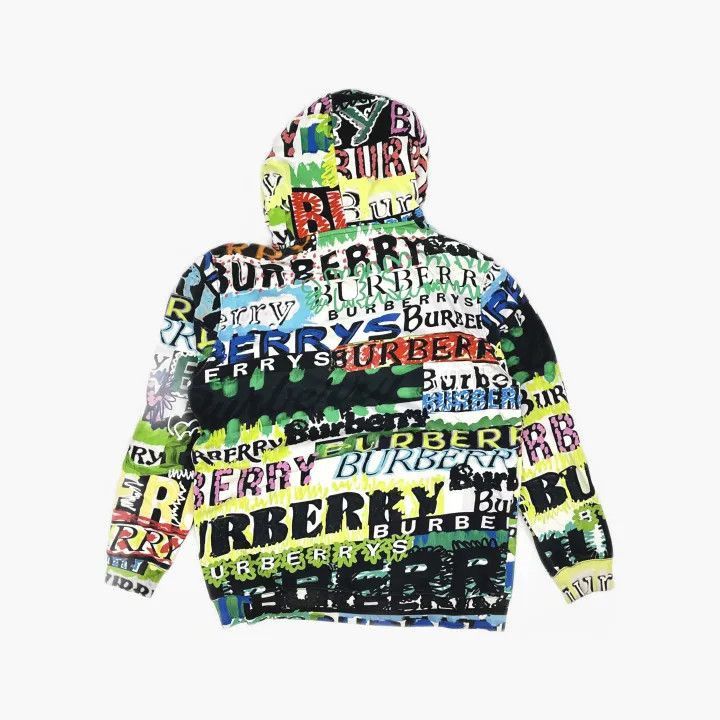 Burberry Burberry Burberry Colorful Logo Print Hooded Sweatshirt-25 Size US L / EU 52-54 / 3 - 3 Thumbnail