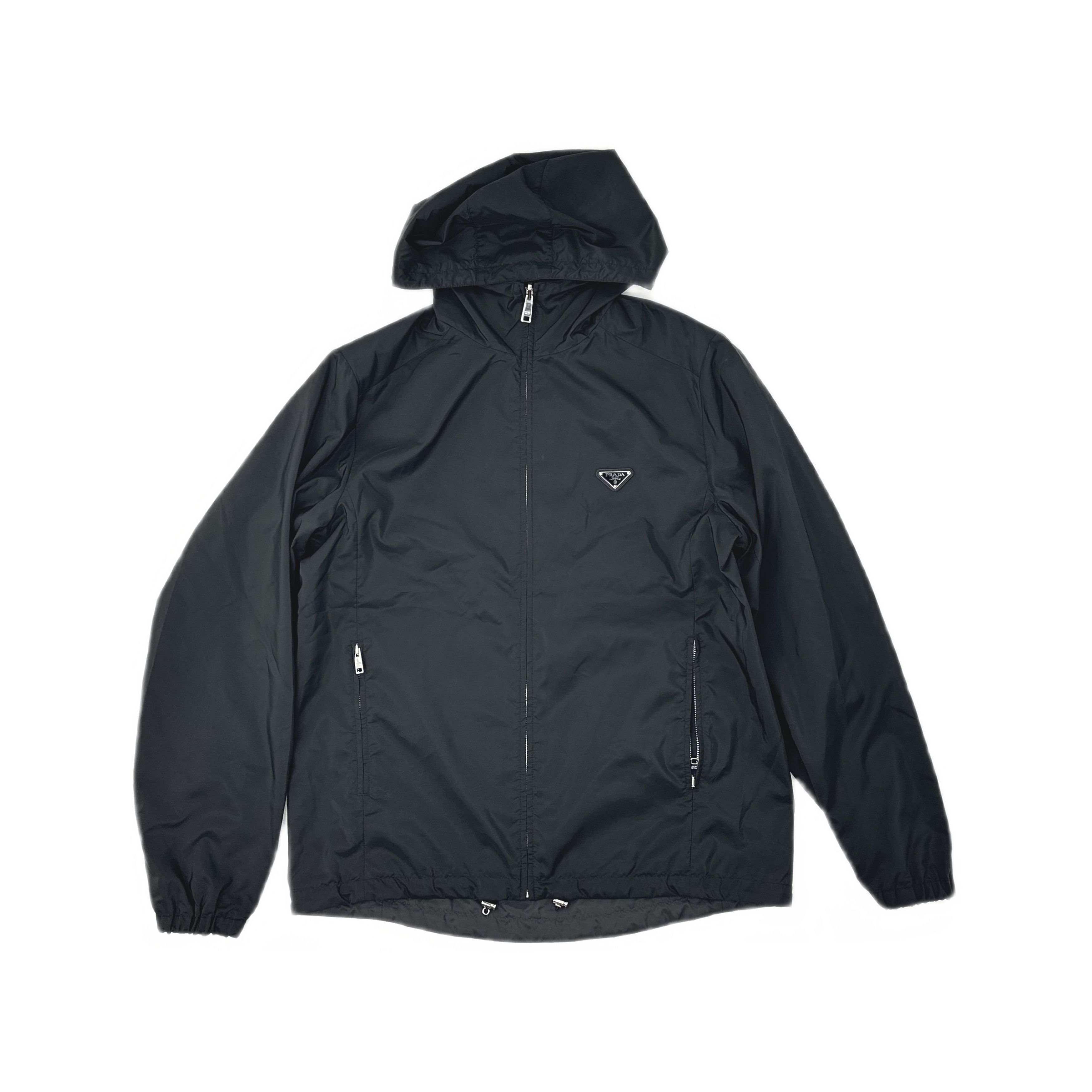 PRADA ナイロンジャケット 56サイズ(XL) Goretex × Prada Prada Goretex jacket tg 56 blCk | Grailed