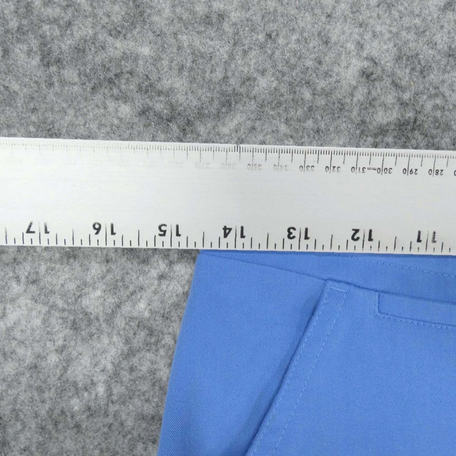 Vintage FIGS Scrub Pants Womens XS Blue w Drawstring Technical Collection Size 26" / US 2 / IT 38 - 7 Thumbnail