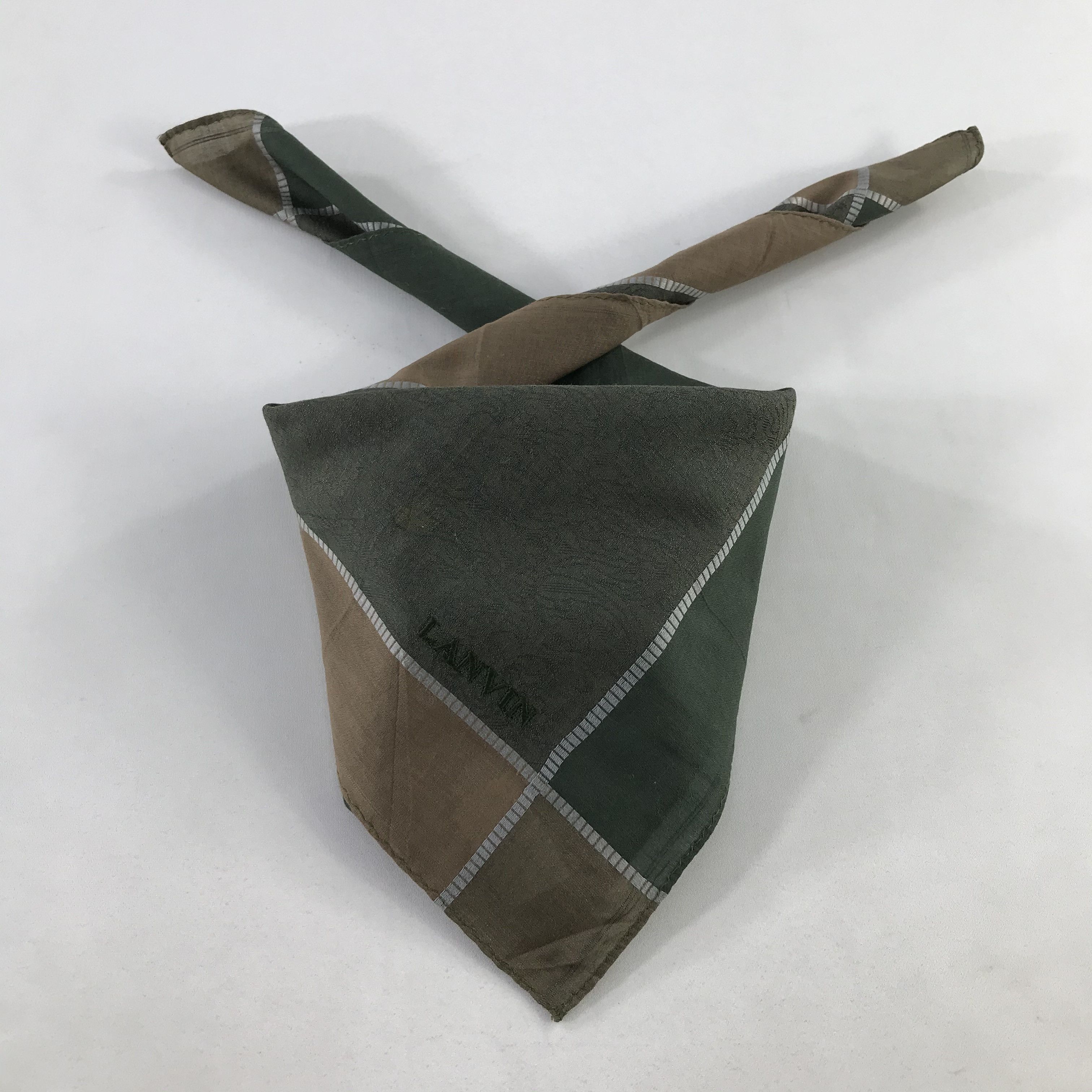 Lanvin × Vintage Lanvin Bandana / Handkerchief / Neckerchief - S1084 Size ONE SIZE - 3 Thumbnail