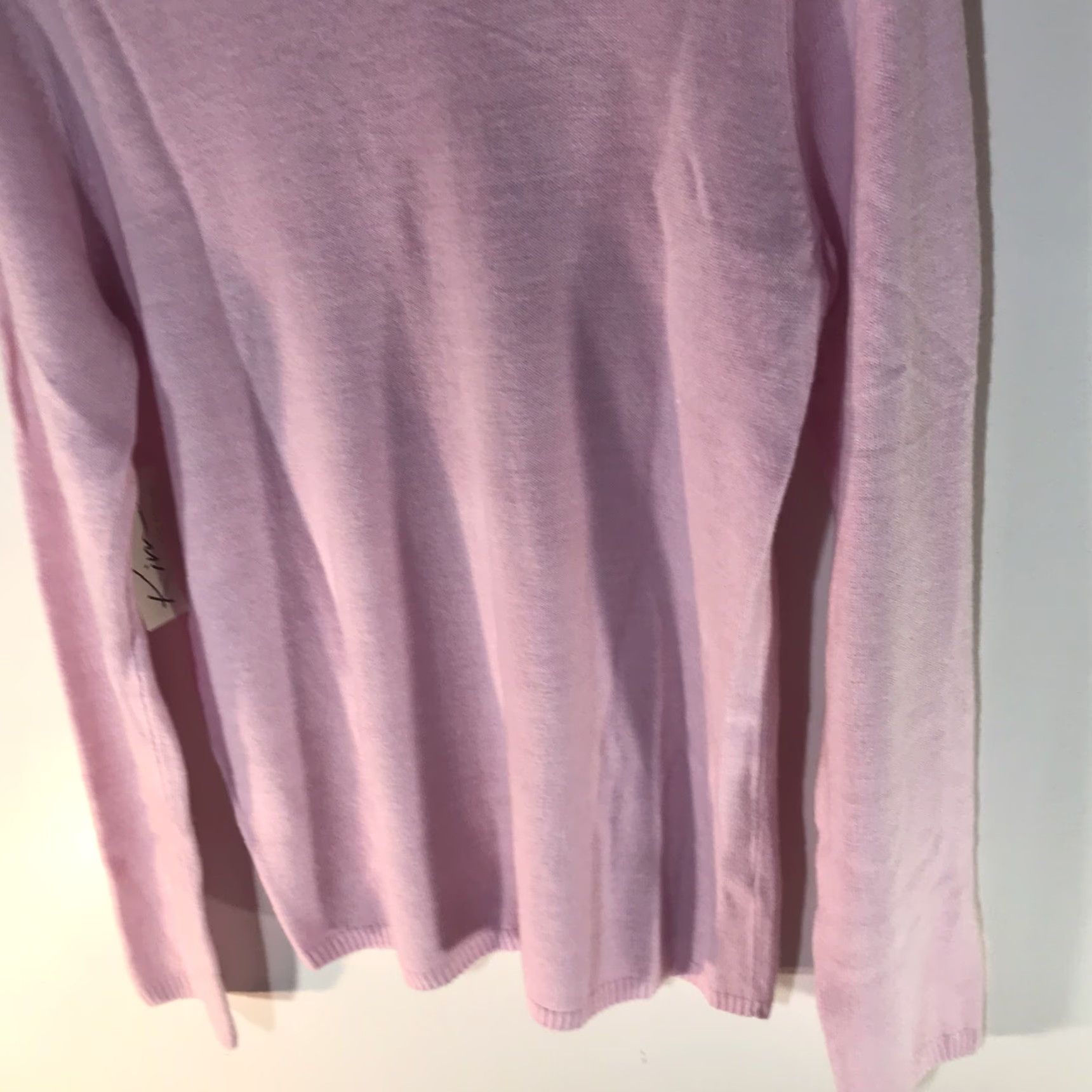 Pinko Kim Rogers Womens Sweater Pullover Mock Neck Long Sleeve Acrylic Fall Winter Spring M Pink Casual Size M / US 6-8 / IT 42-44 - 6 Thumbnail