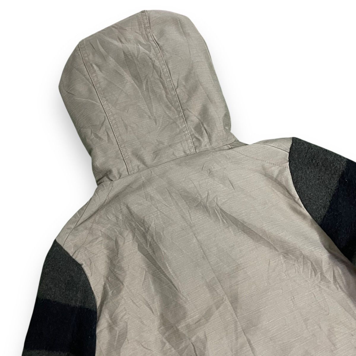 Blanc Noir BLANC MULTICOLOR WOOL + COTTON HOODIE JACKET Size US M / EU 48-50 / 2 - 6 Thumbnail