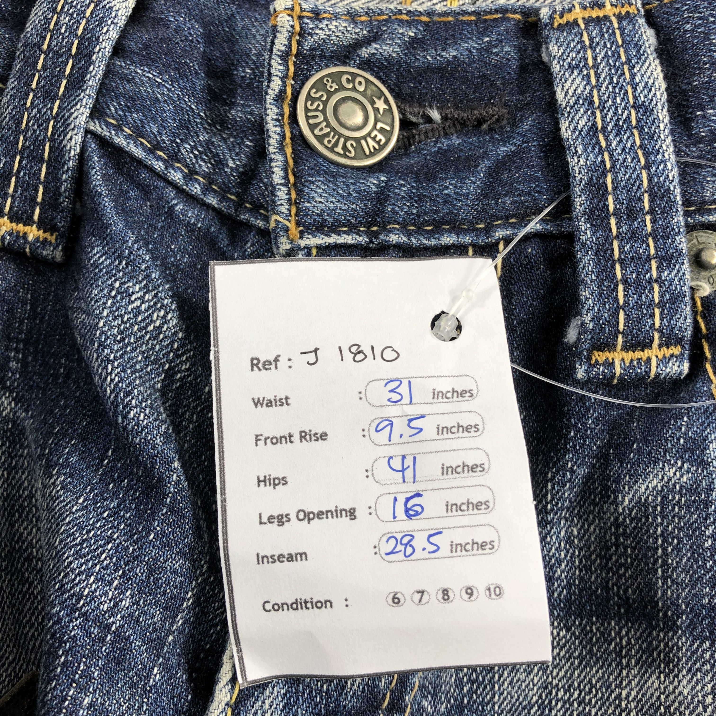 Levi's Vintage 90s Levis 502 Earth Tone Jeans-J1810 Size US 31 - 16 Thumbnail