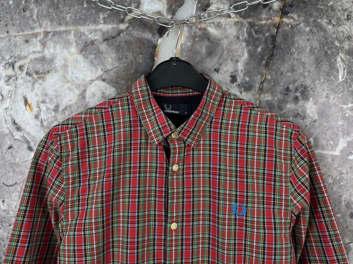 Fred Perry Men’s Fred Perry Shirt Button Up Long Sleeve Size Medium Size US M / EU 48-50 / 2 - 2 Thumbnail