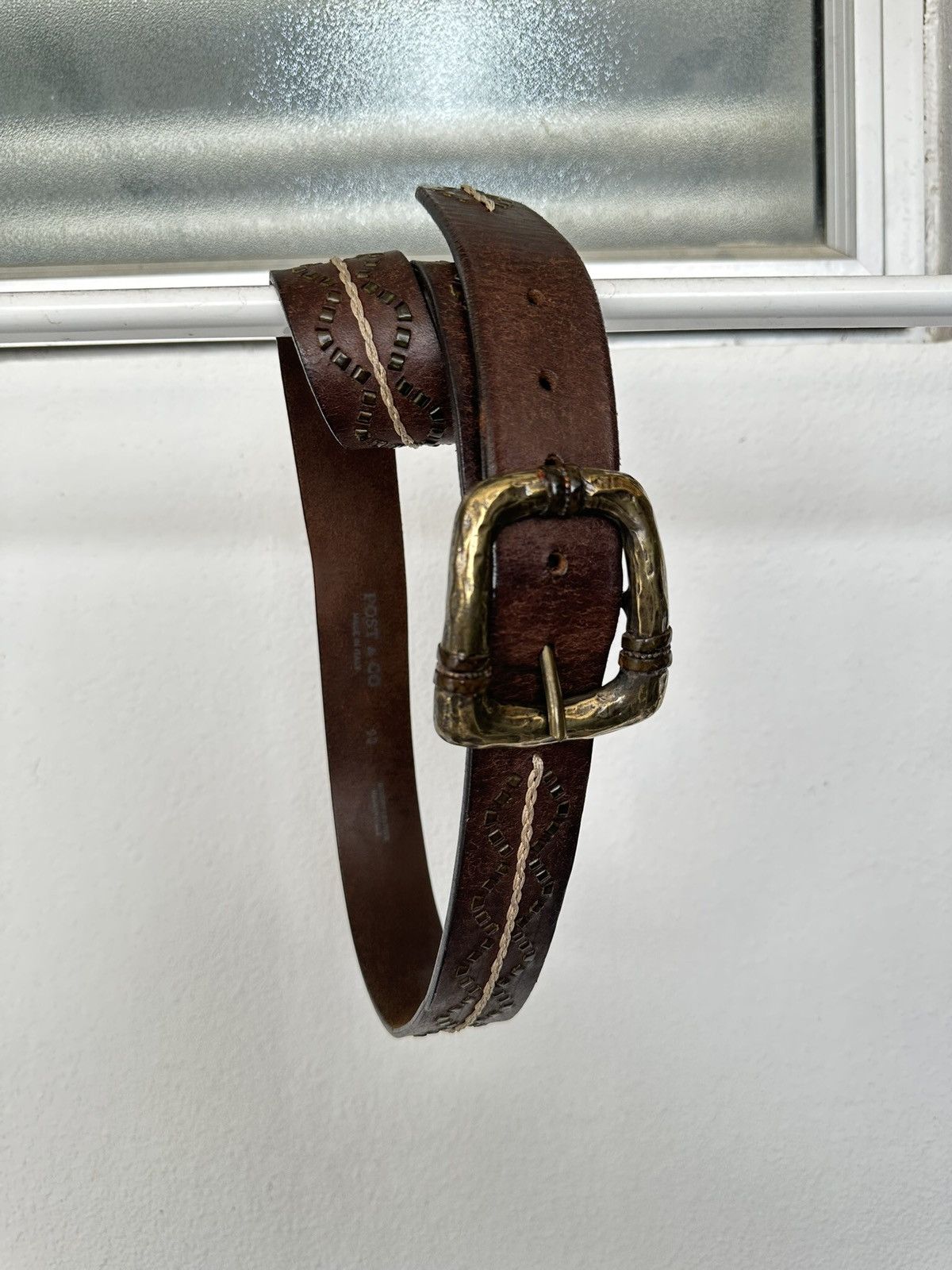 Leather Archive Post & Co. Italian leathers belt Size ONE SIZE - 11 Thumbnail
