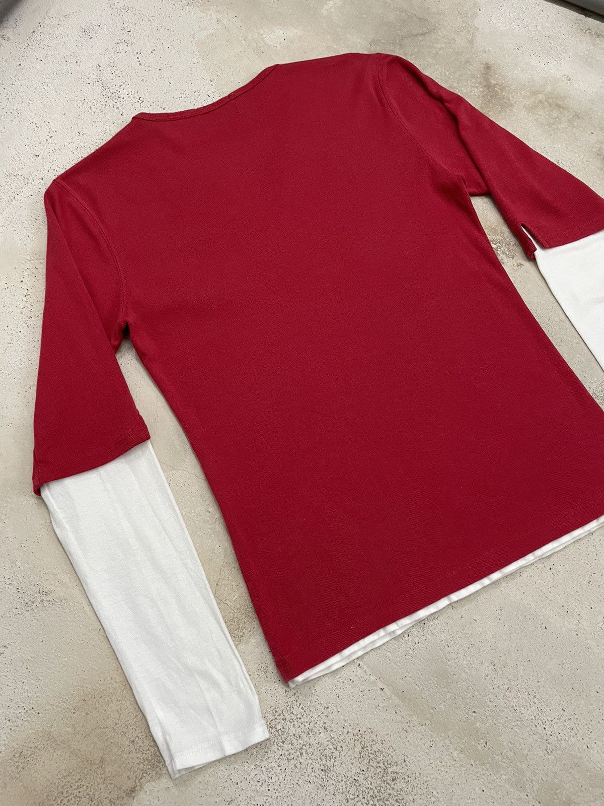 Designer Nicole Club For Men Layered Wording Junya Style Tee Size US S / EU 44-46 / 1 - 8 Thumbnail