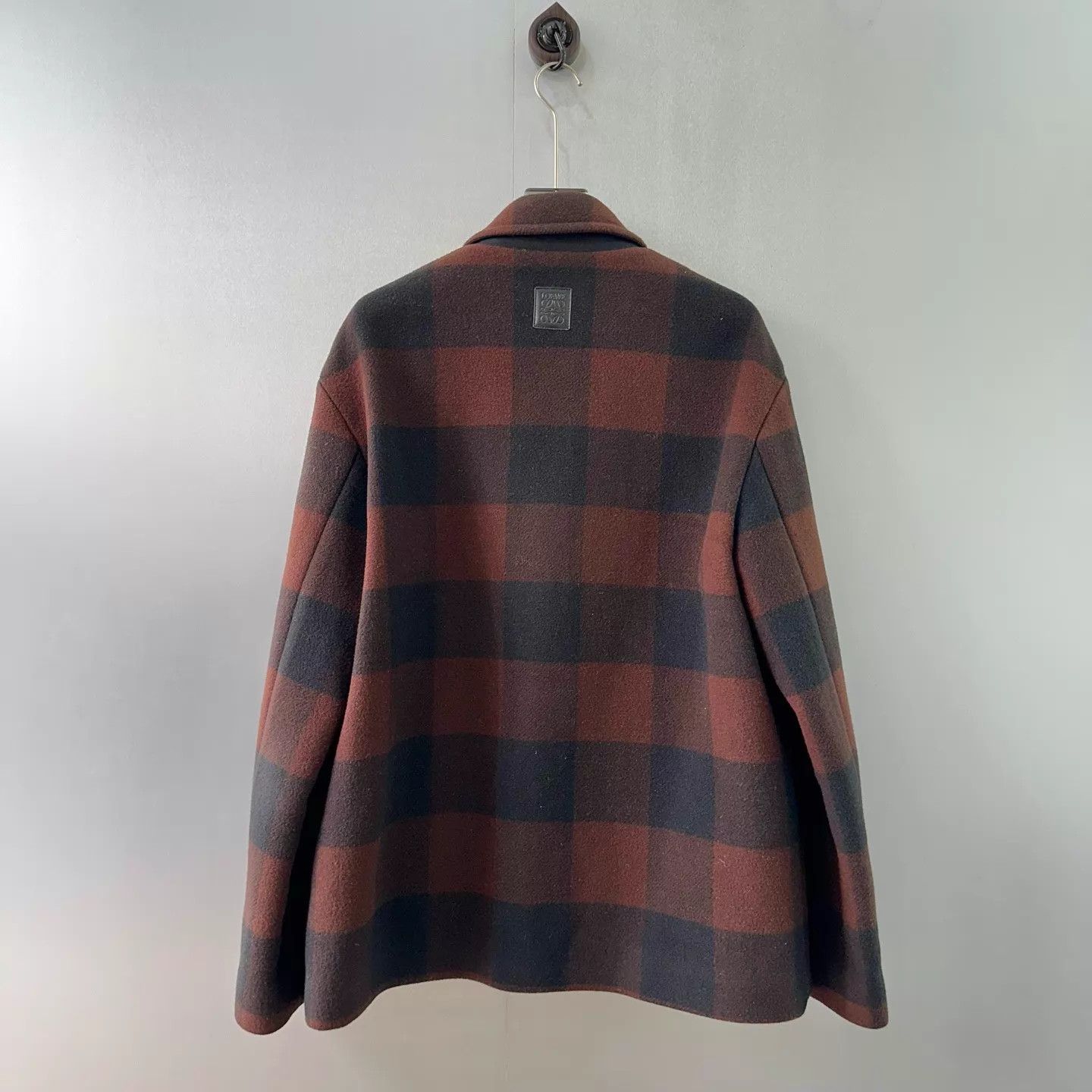 Loewe LOEWE Gingham Black Red Jacket Size US L / EU 52-54 / 3 - 3 Thumbnail