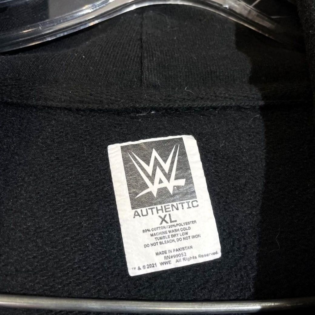 Vintage WWE WrestleMania Tampa Bay Graphic Black Pullover Hoodie Men XL Size US XL / EU 56 / 4 - 3 Thumbnail
