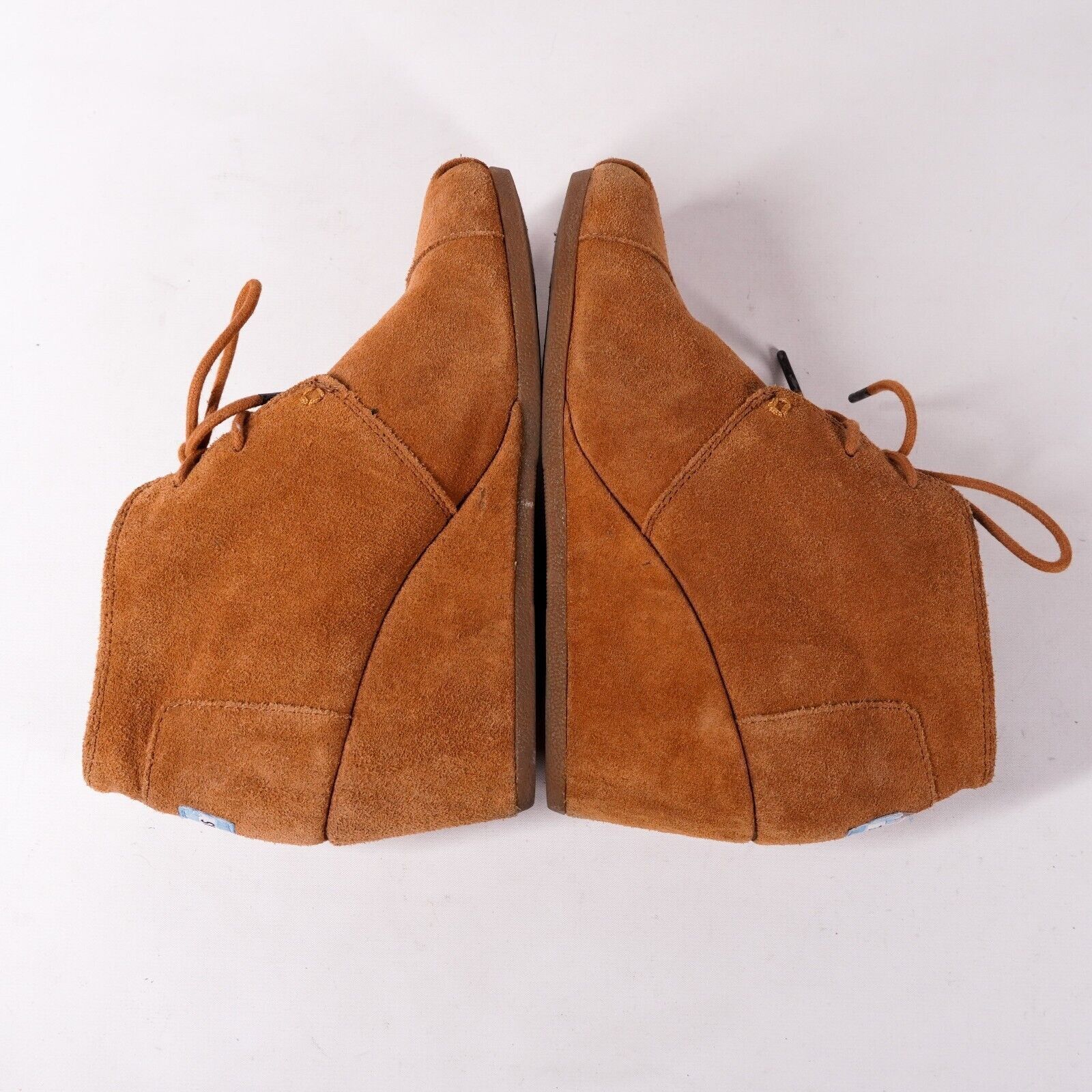 Toms Toms Wedge Lace Up Ankle Boots Booties Women's 8 Suede Shoes Size US 8 / IT 38 - 4 Thumbnail