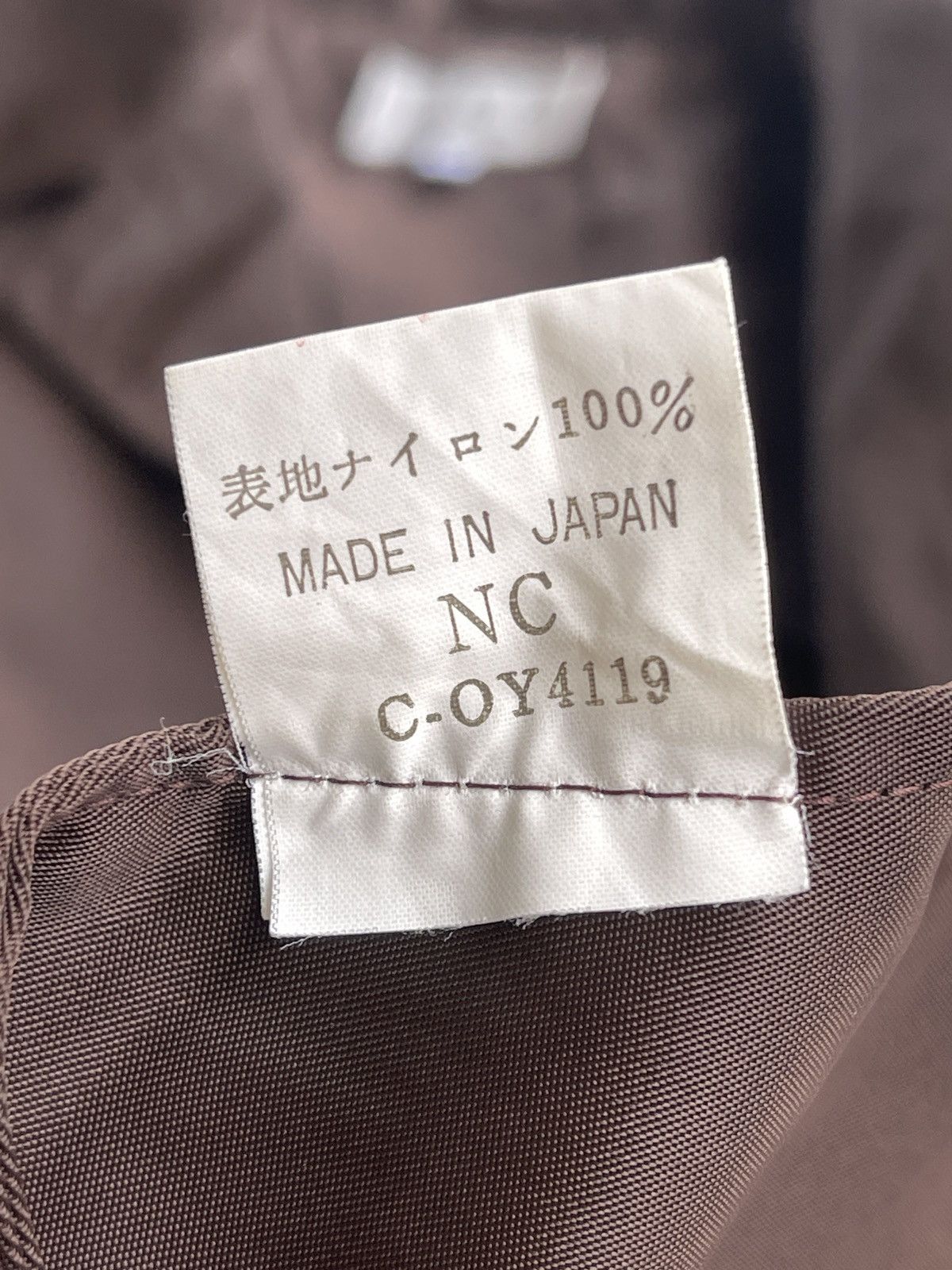 Japanese Brand GGG Japan Nylon Jacket (US Fit M) Size US M / EU 48-50 / 2 - 6 Thumbnail