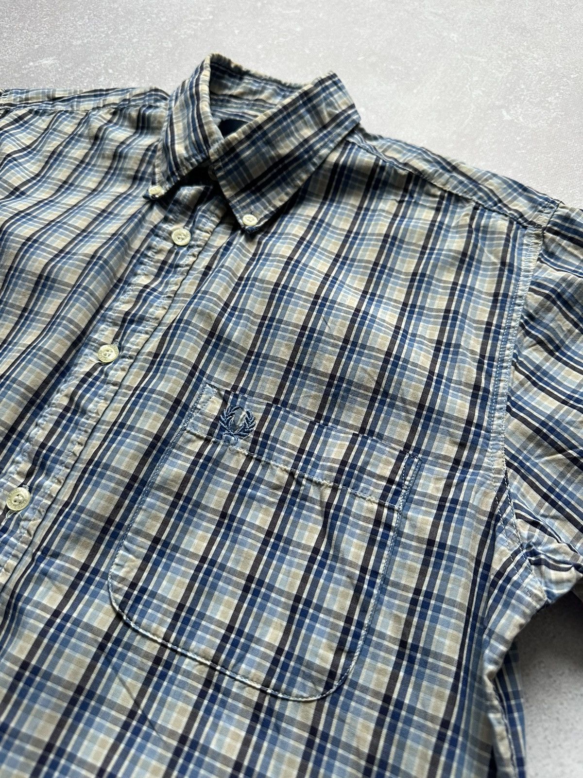 Fred Perry × Vintage Shirts Short Sleeve Fred Perry made in Portugal size M Size US M / EU 48-50 / 2 - 5 Thumbnail